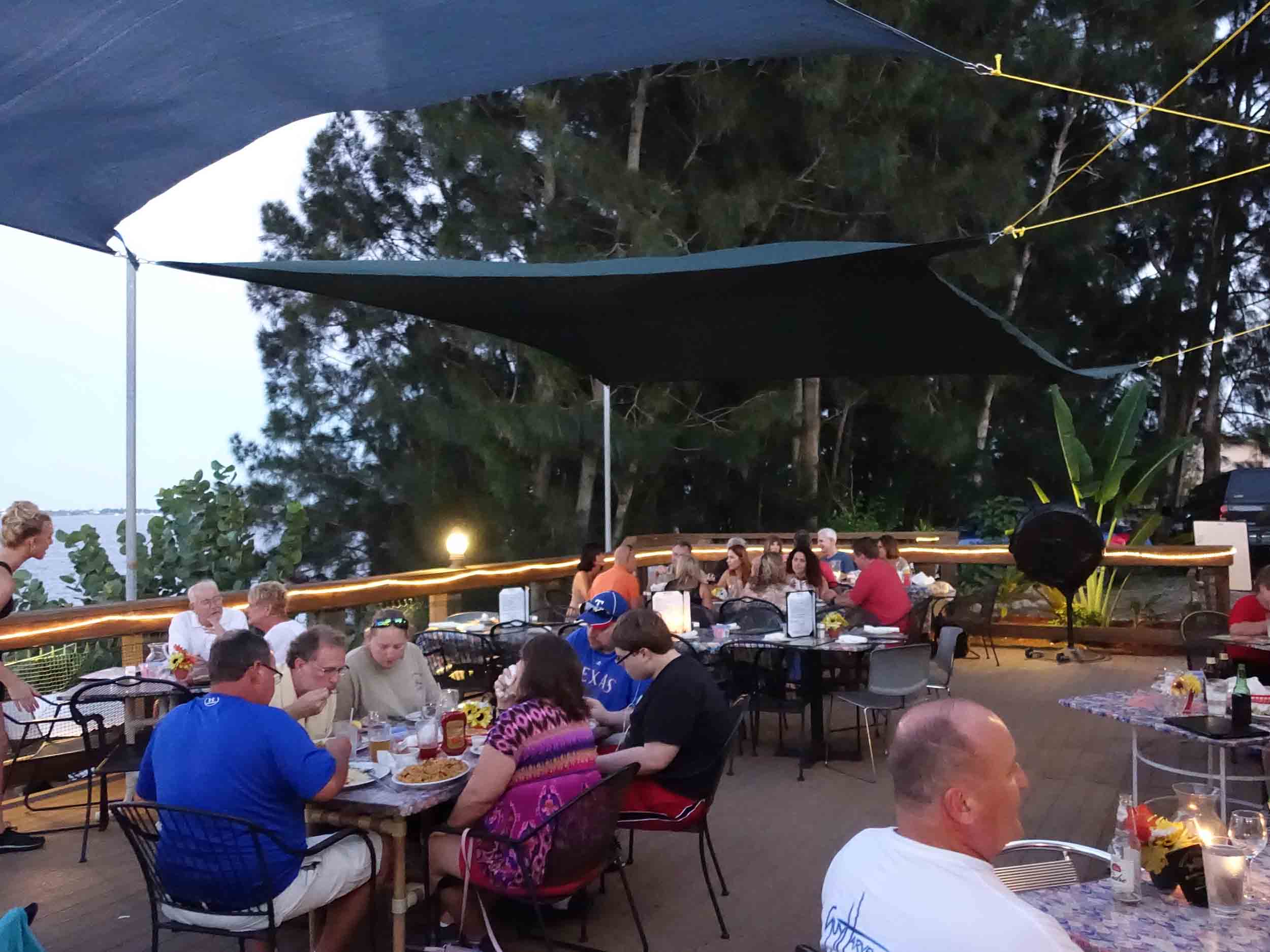 Bonefish Willy's Riverfront Grille Seating Area