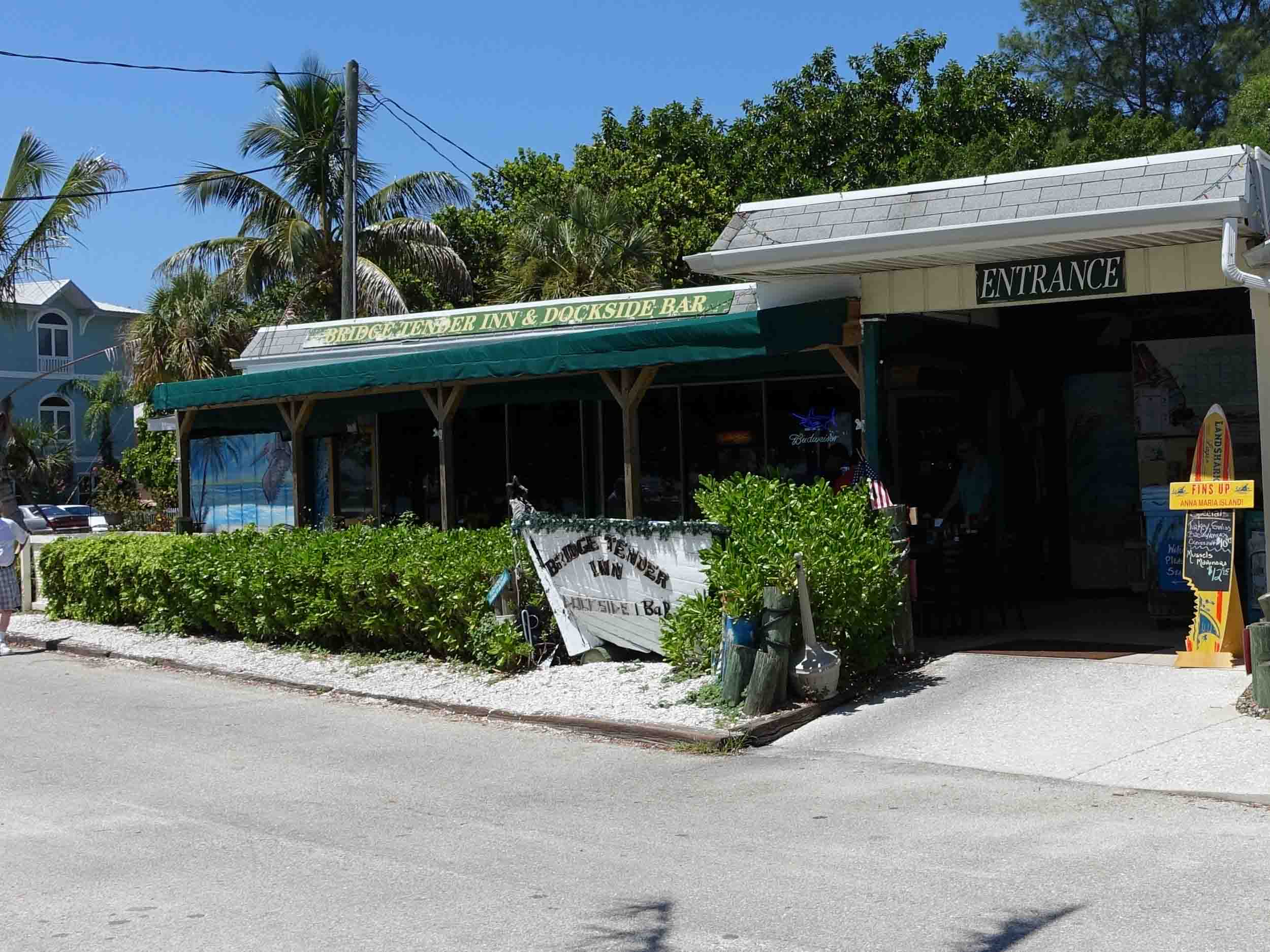 Bridge Tender Inn and Dockside Bar Entrance