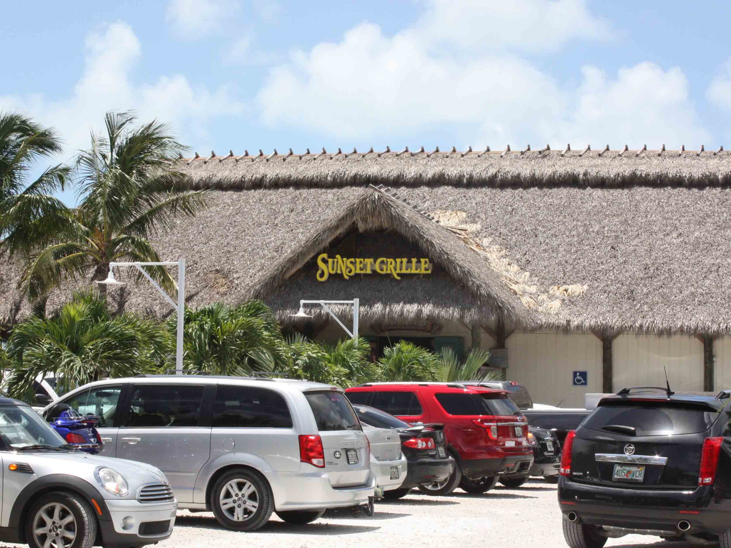 Sunset Grille and Raw Bar Entrance