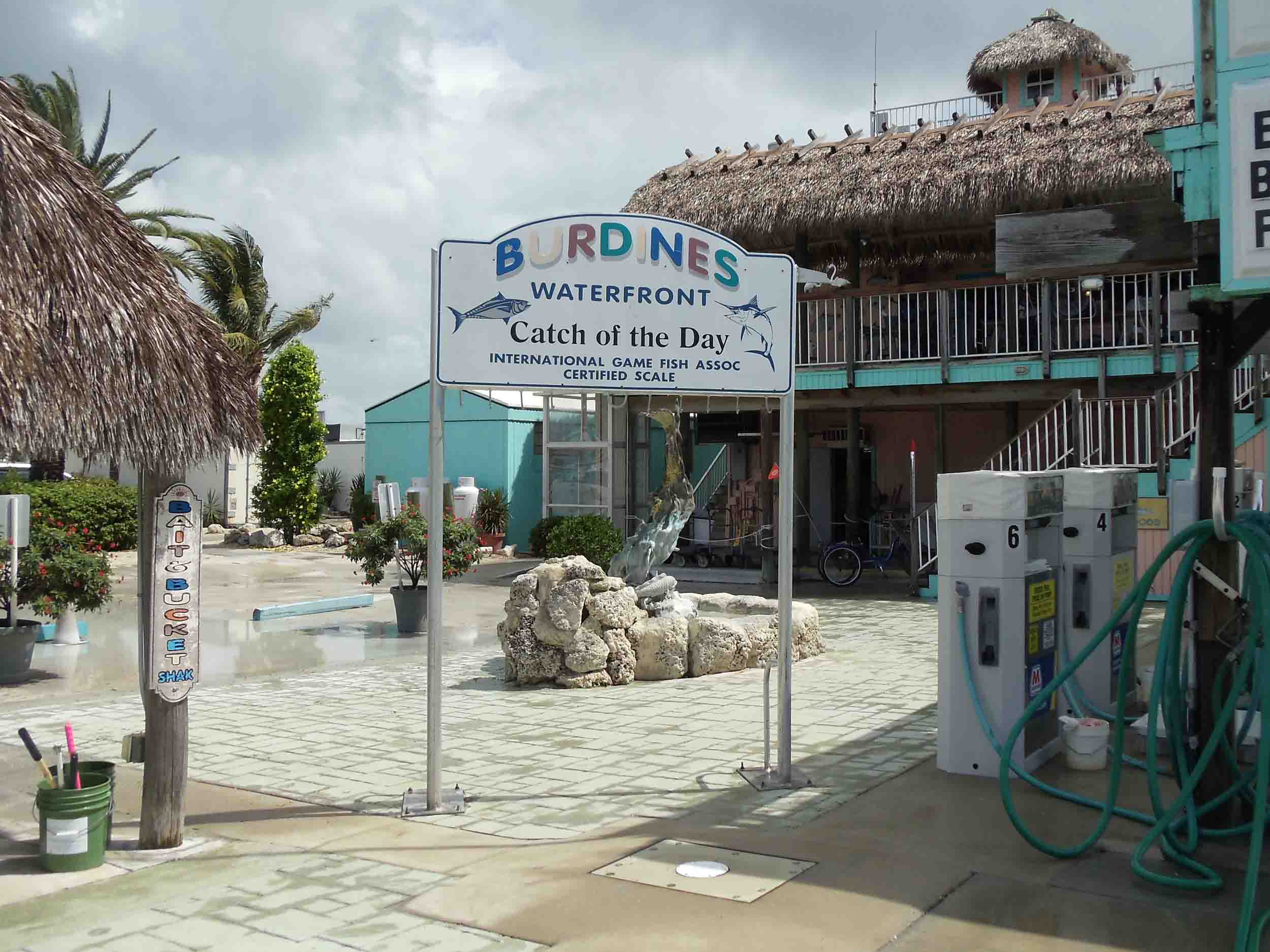 Burdines Waterfront ChikiTiki Bar Entrance