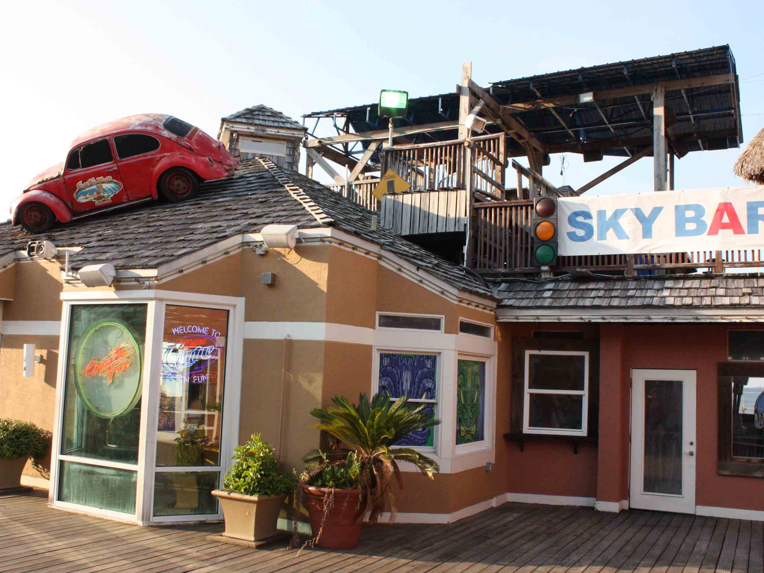 Capt'n Fun Beach Club Entrance