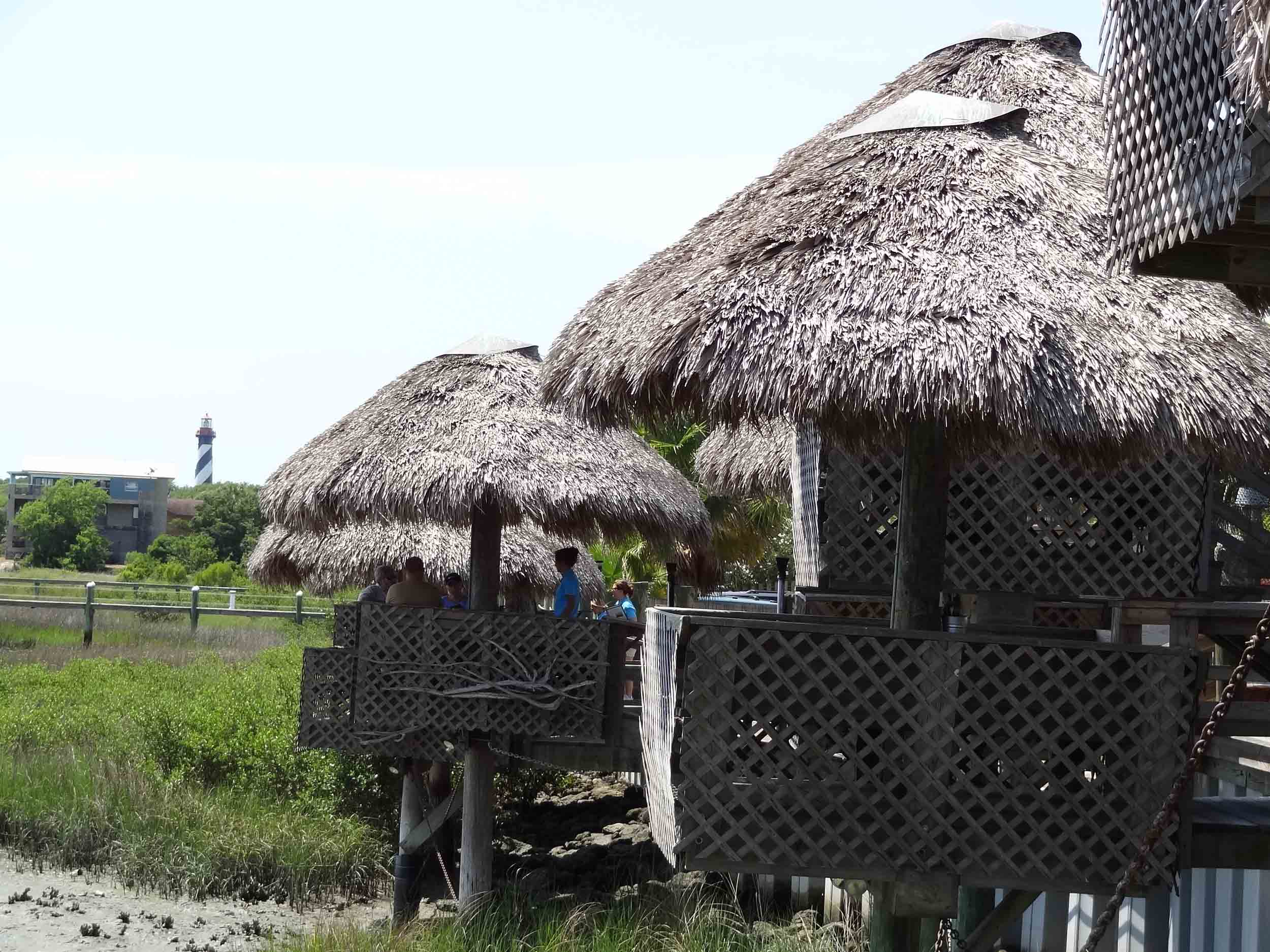 Conch House Tiki Seating Areas