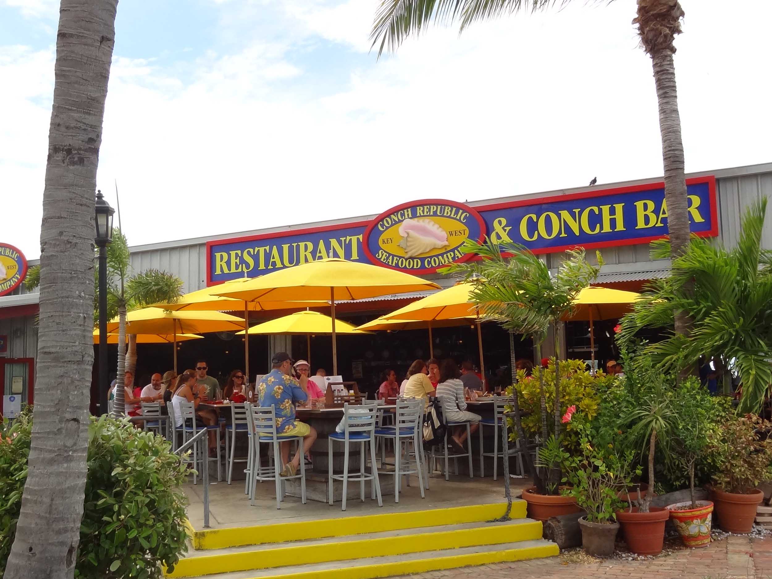 Conch Republic Seafood Company Outside Patio