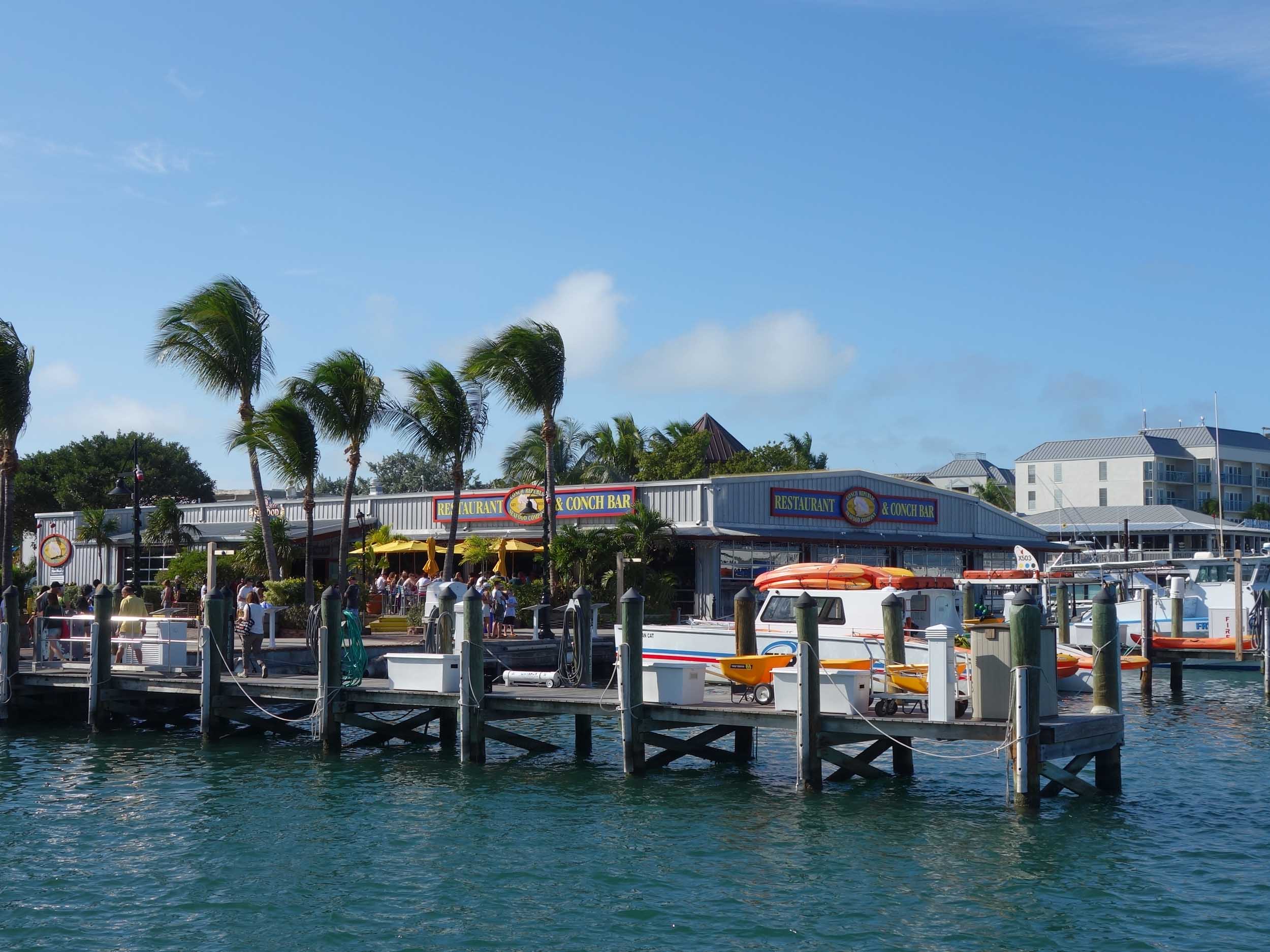 Conch Republic Seafood Company Water View