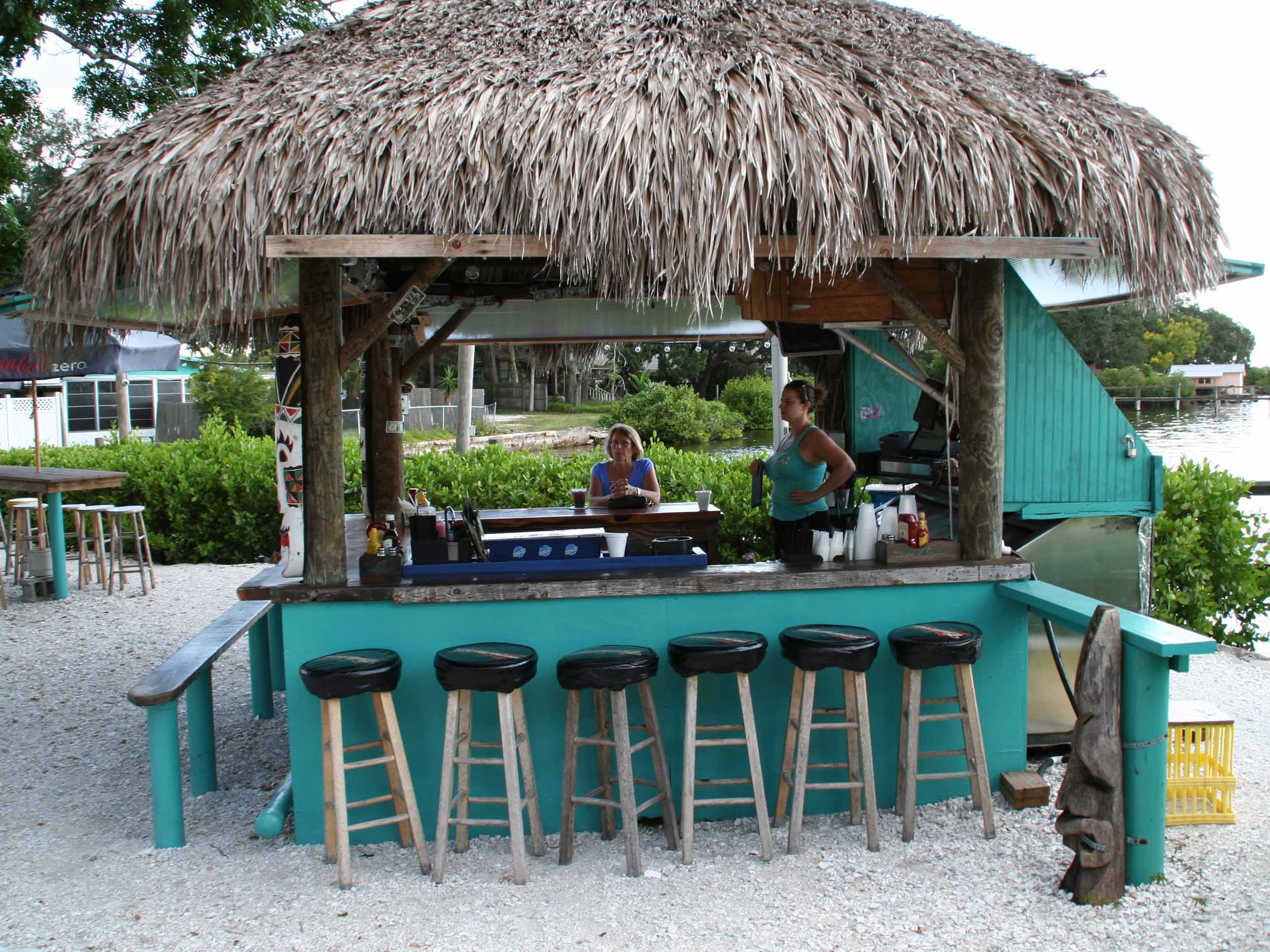 Woody's River Roo Pub and Grill Tiki Bar