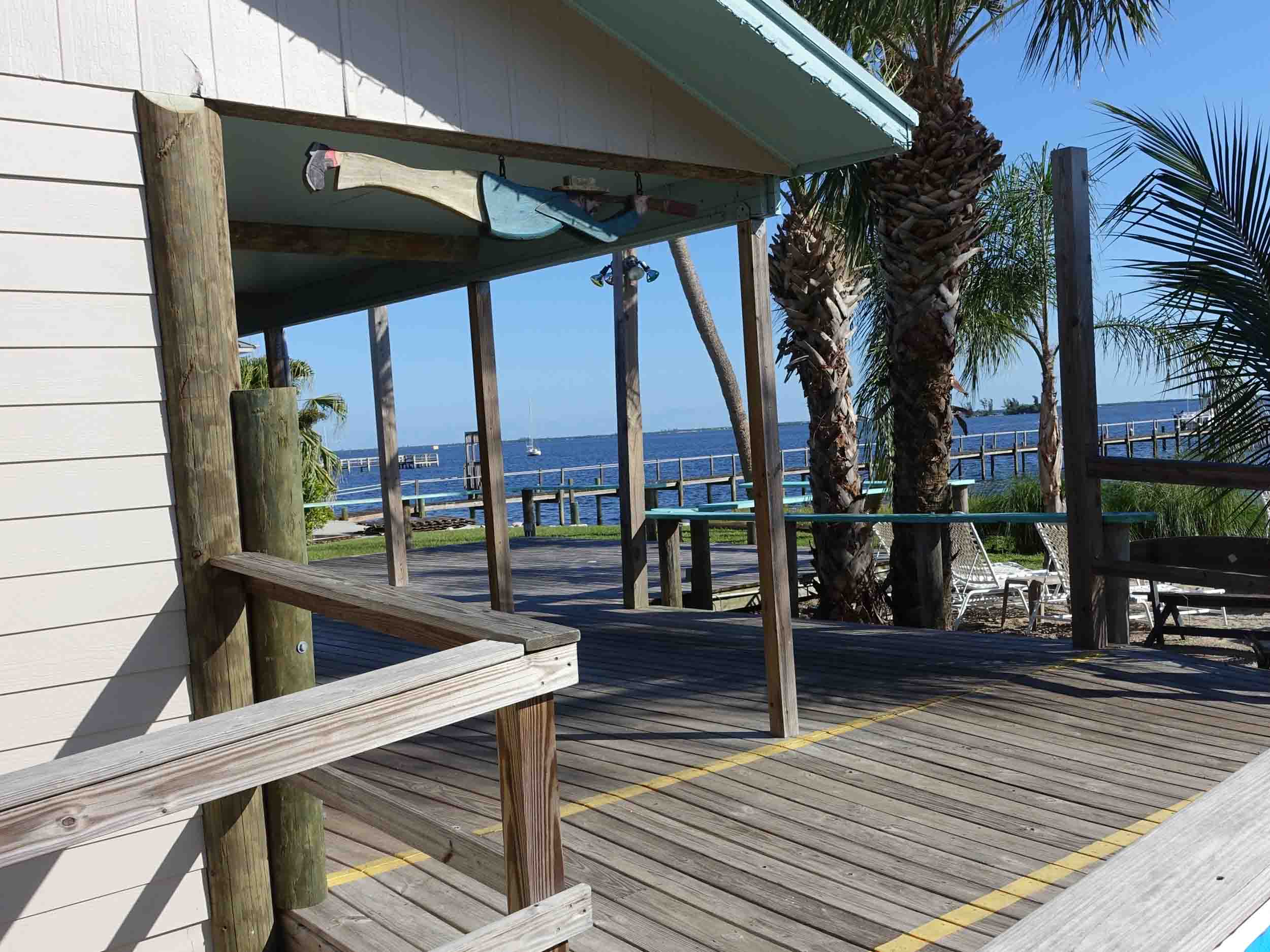 Tiki Bar and Grill Patio