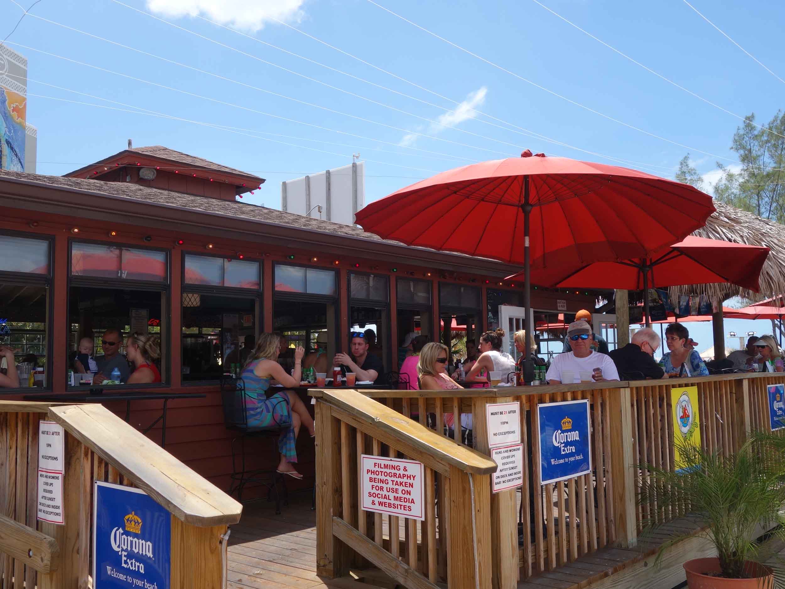 Toasted Monkey Beach Bar Exterior