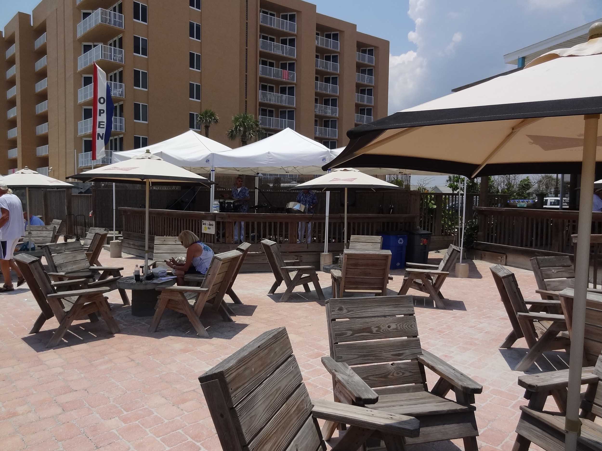 Toni and Joe's Patio Seating Area