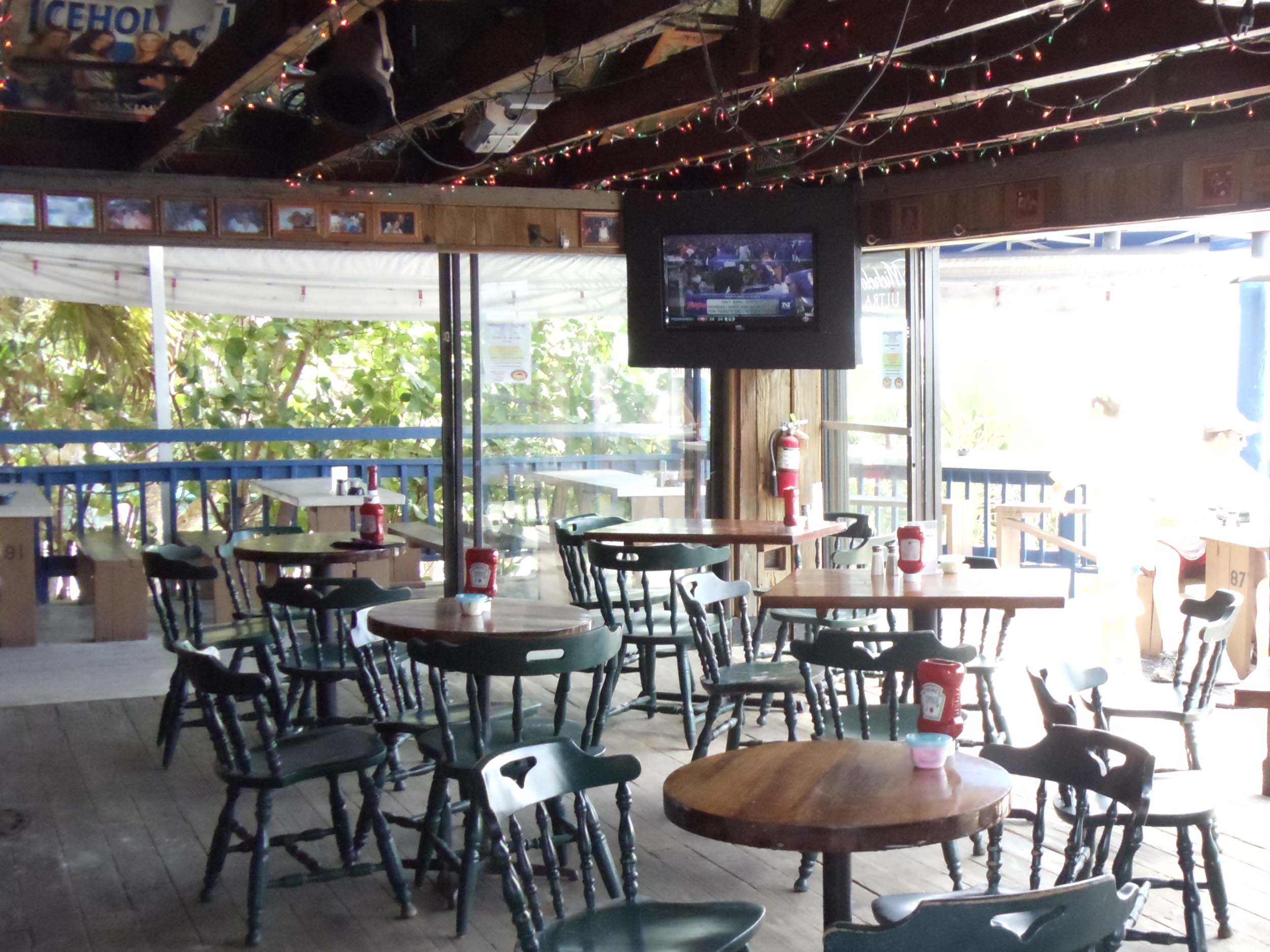 The Cottage Beach Bar Tables