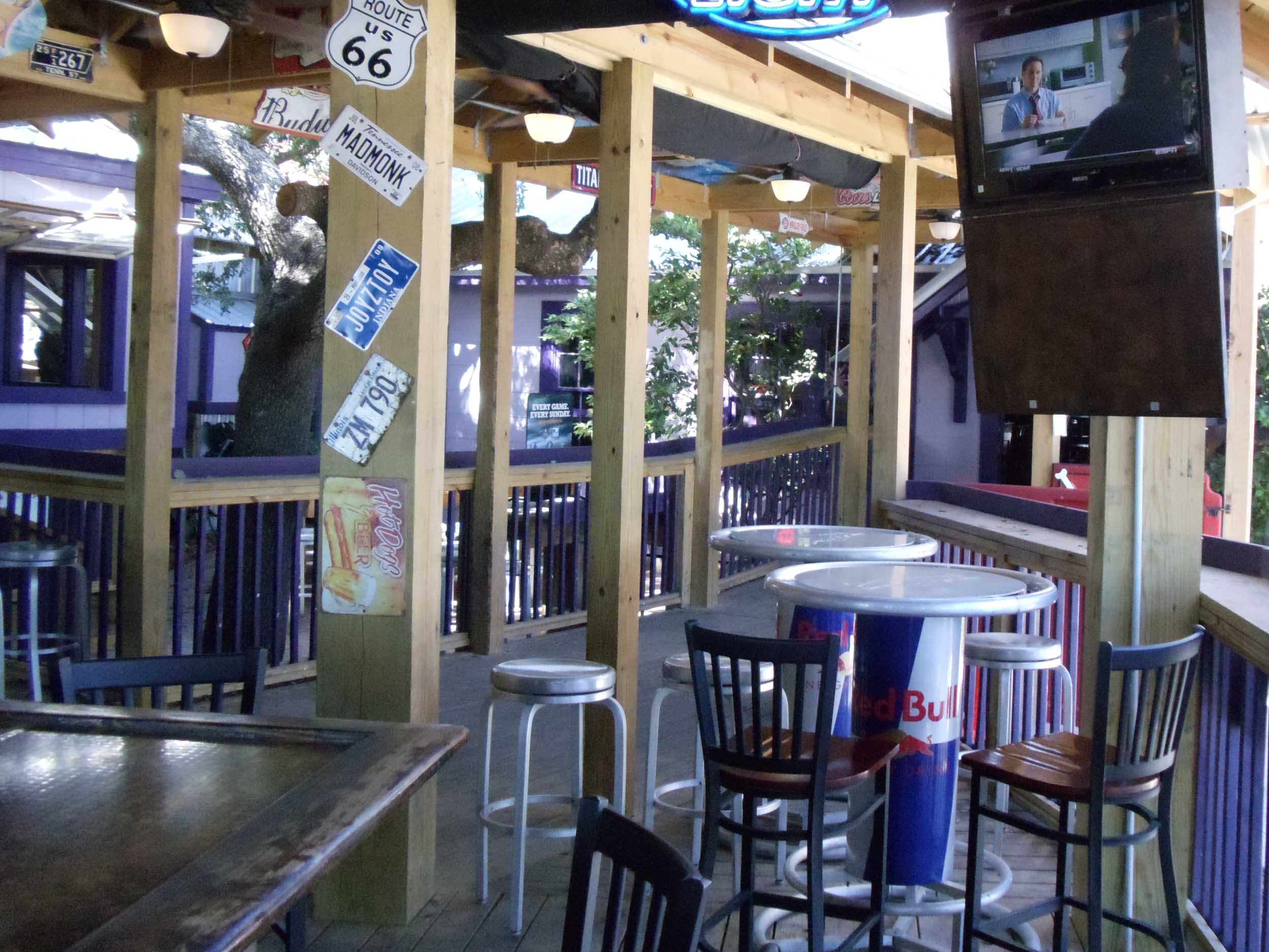 The Red Door Saloon Seating Area