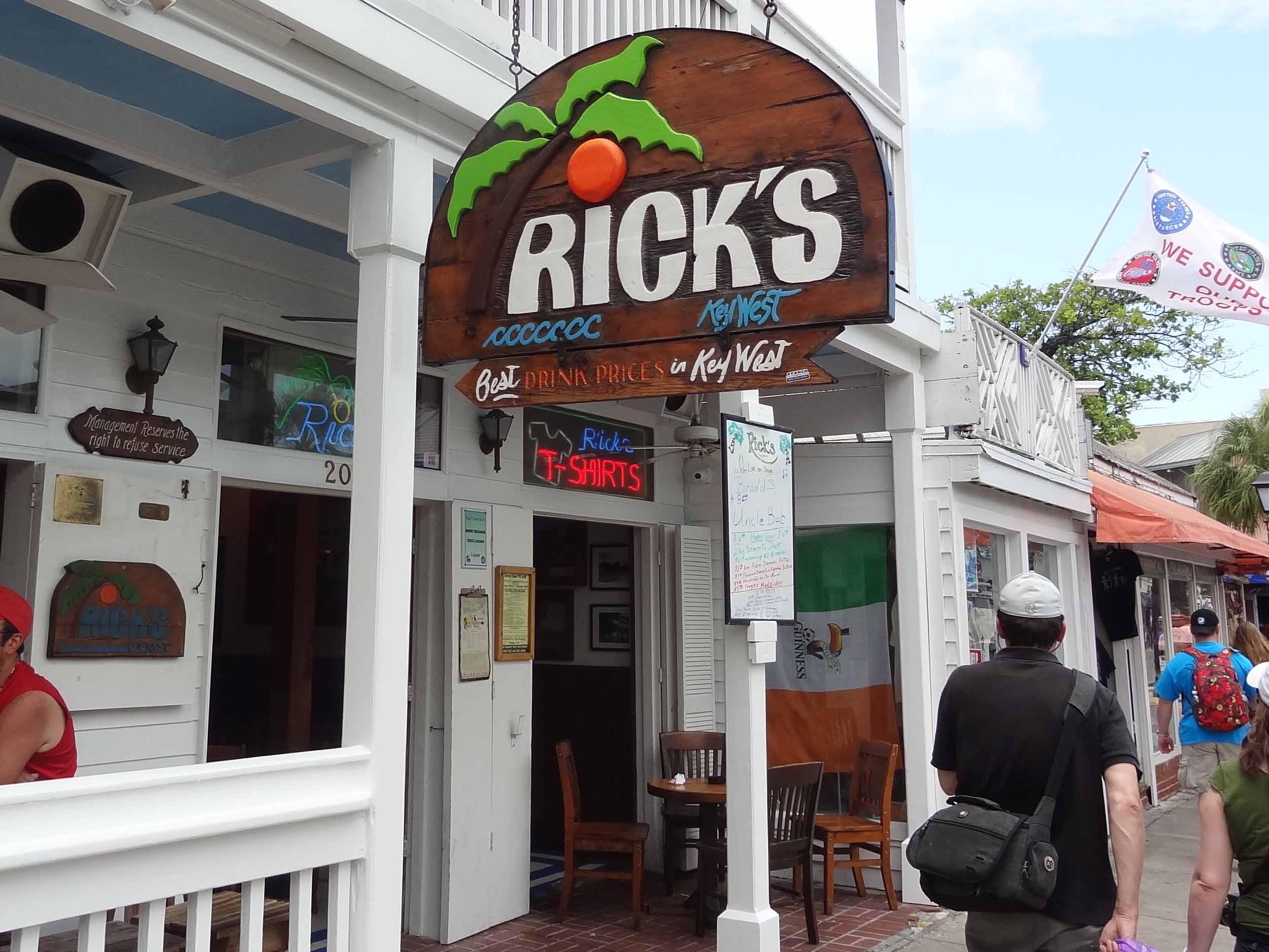 Rick's Bar Entrance