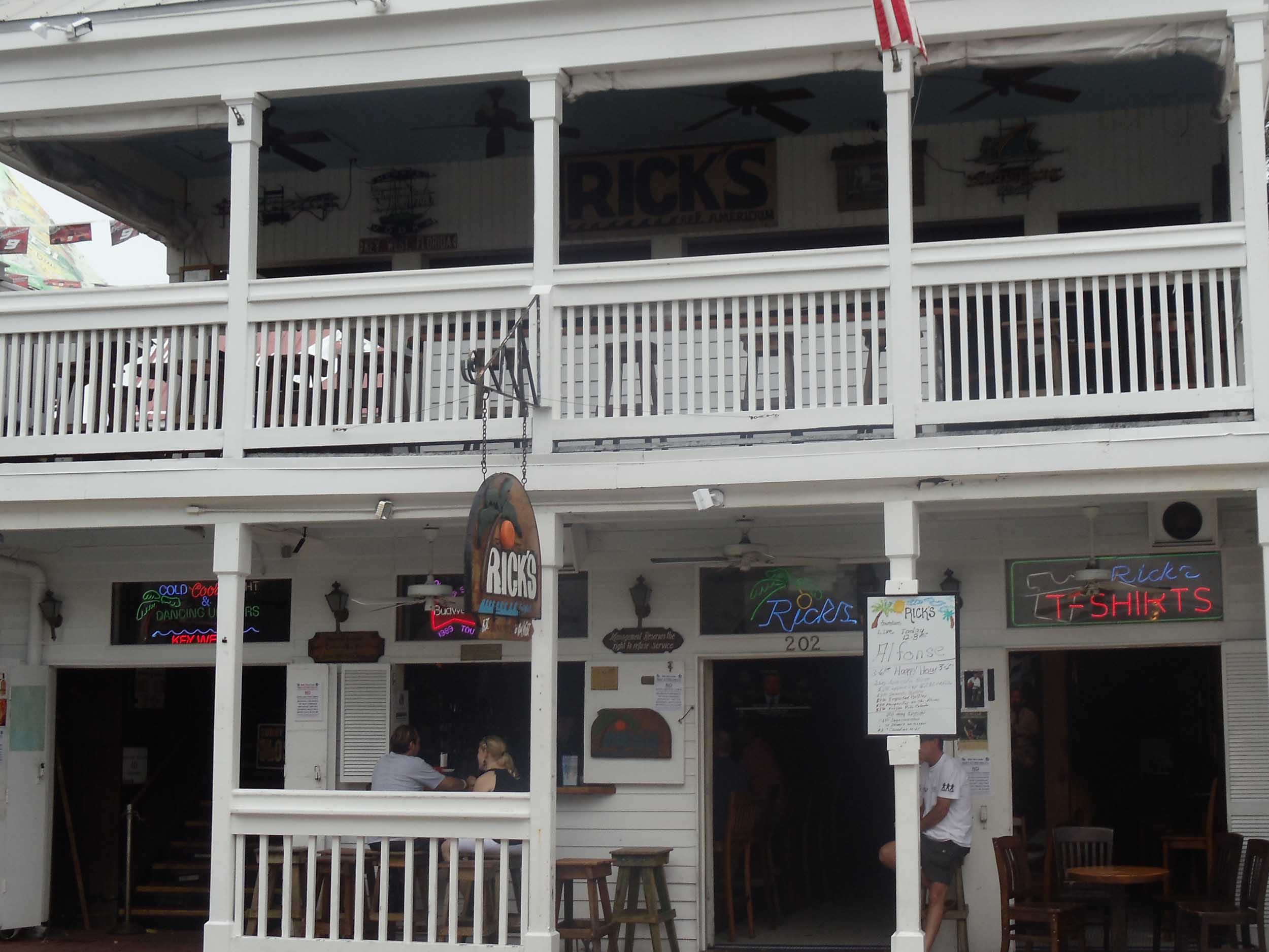 Rick's Bar Exterior