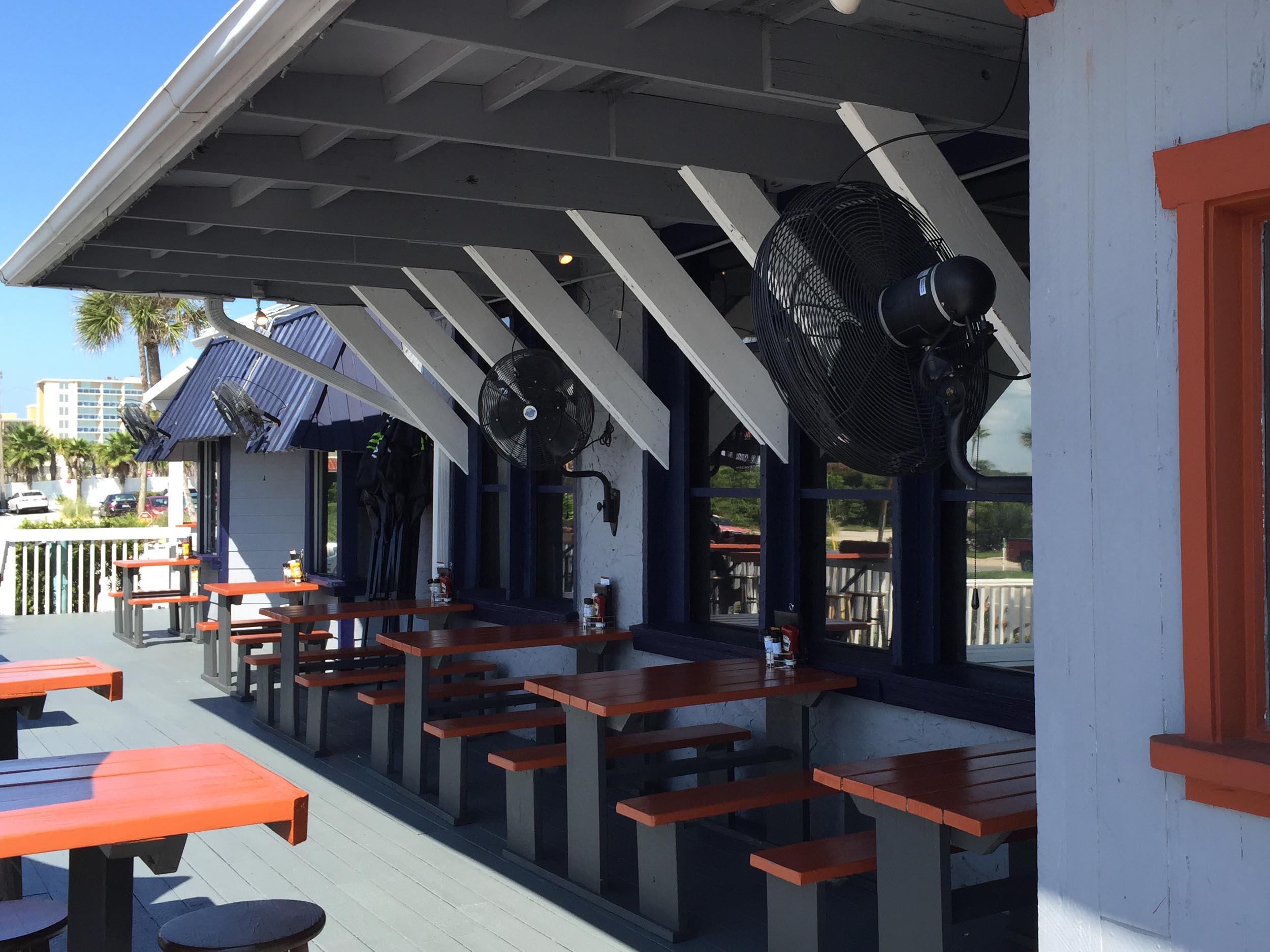 Riptides Raw Bar and Grill Outdoor Dining Area