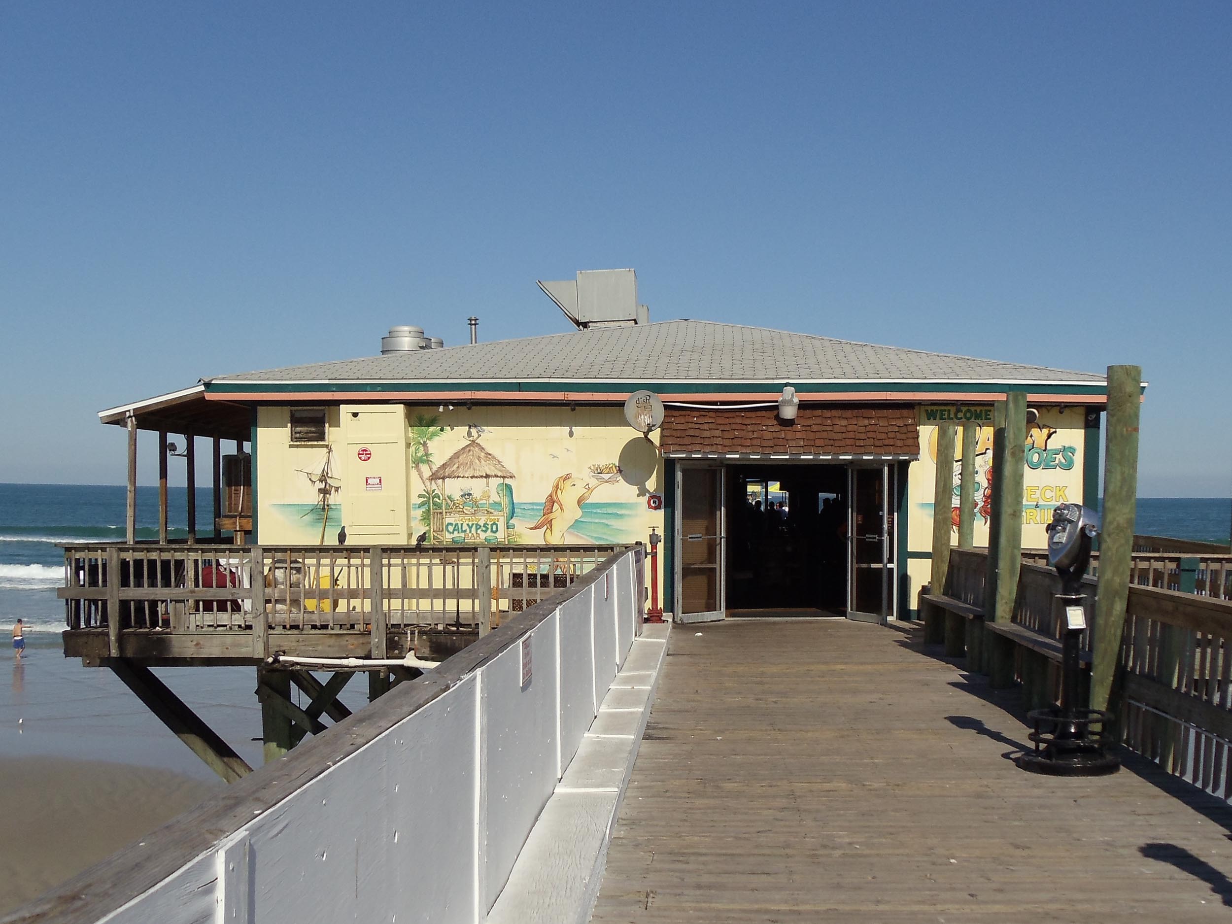 Crabby Joe's Deck and Grill Entrance