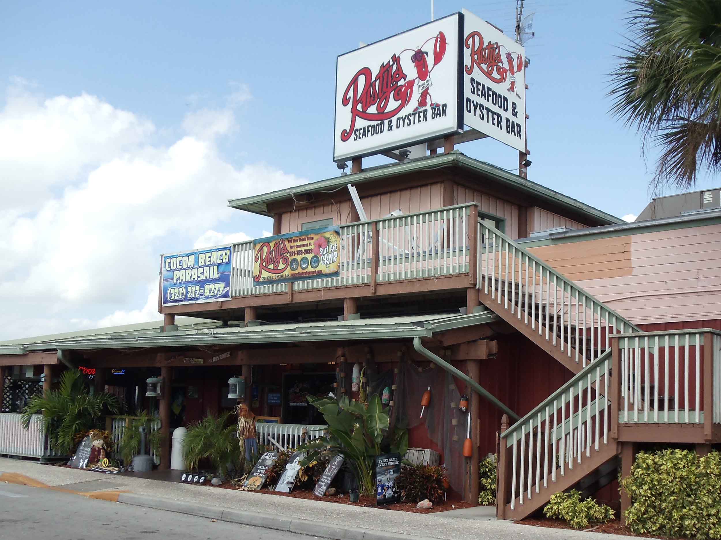 Rusty's Seafood and Oyster Bar Entrance