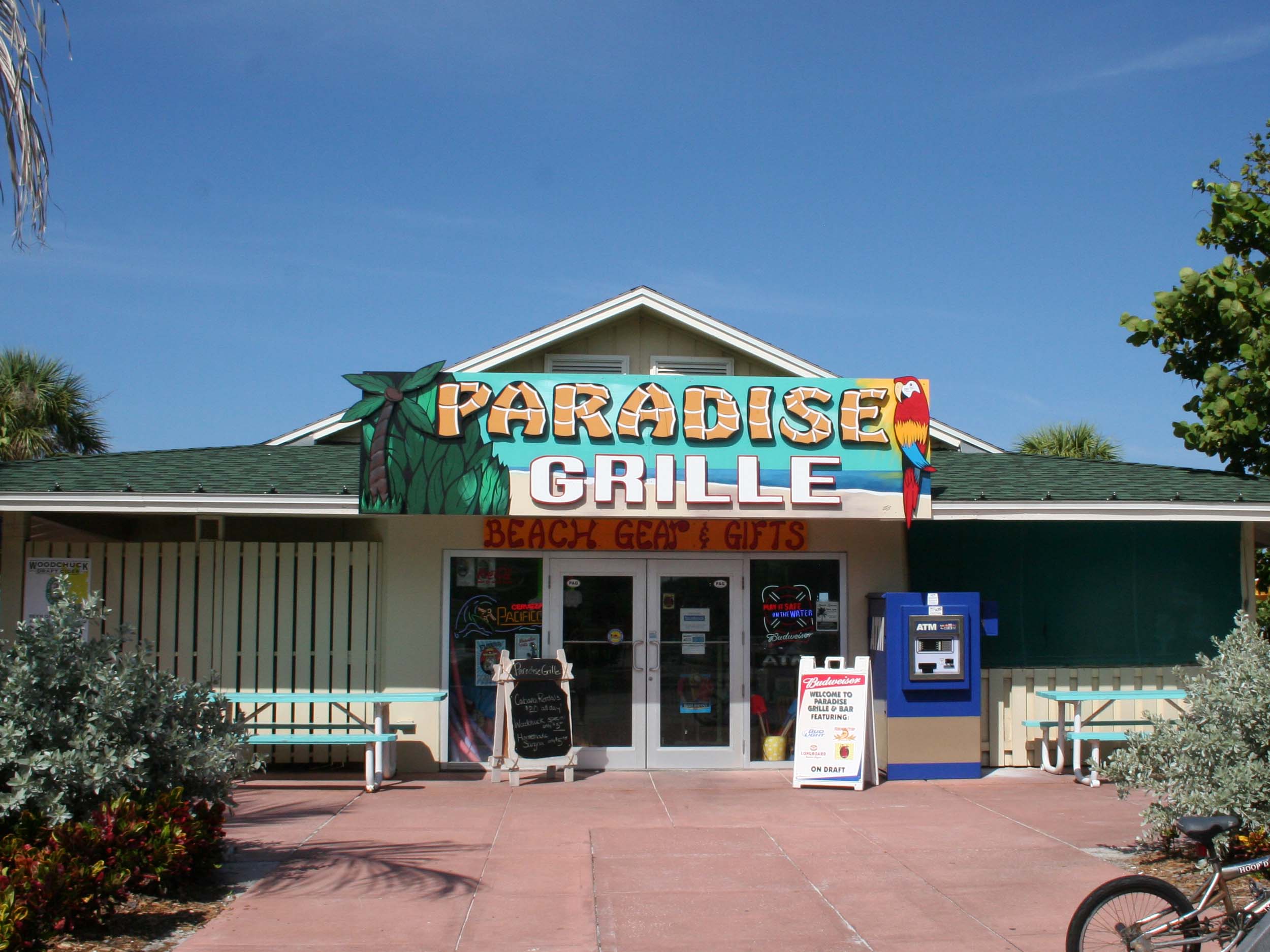 Paradise Grille Entrance