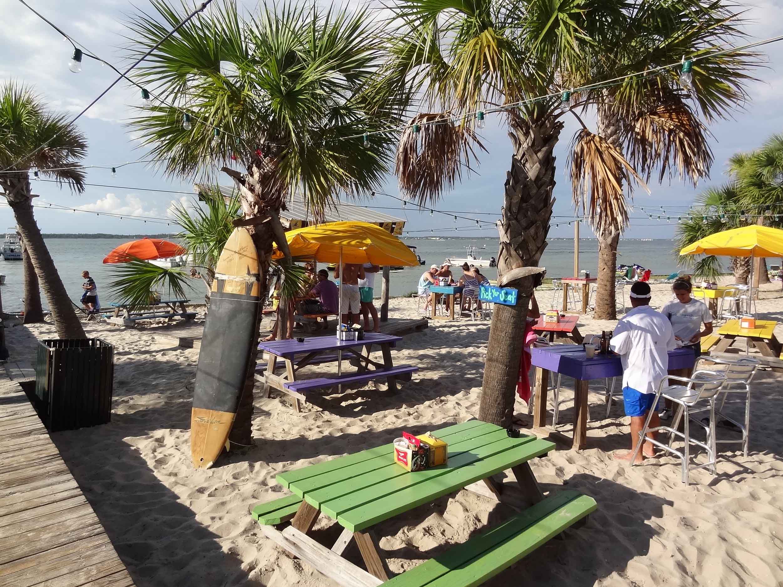 Paradise Bar and Grill Seating Area