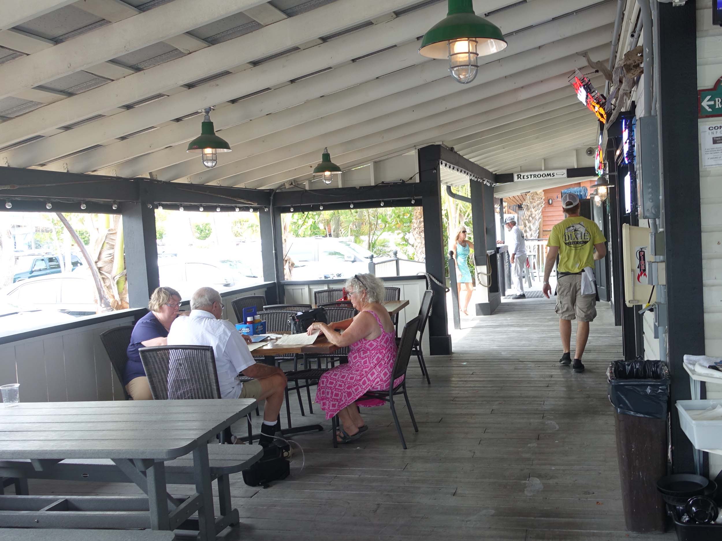 Dixie Fish Company Seating Area
