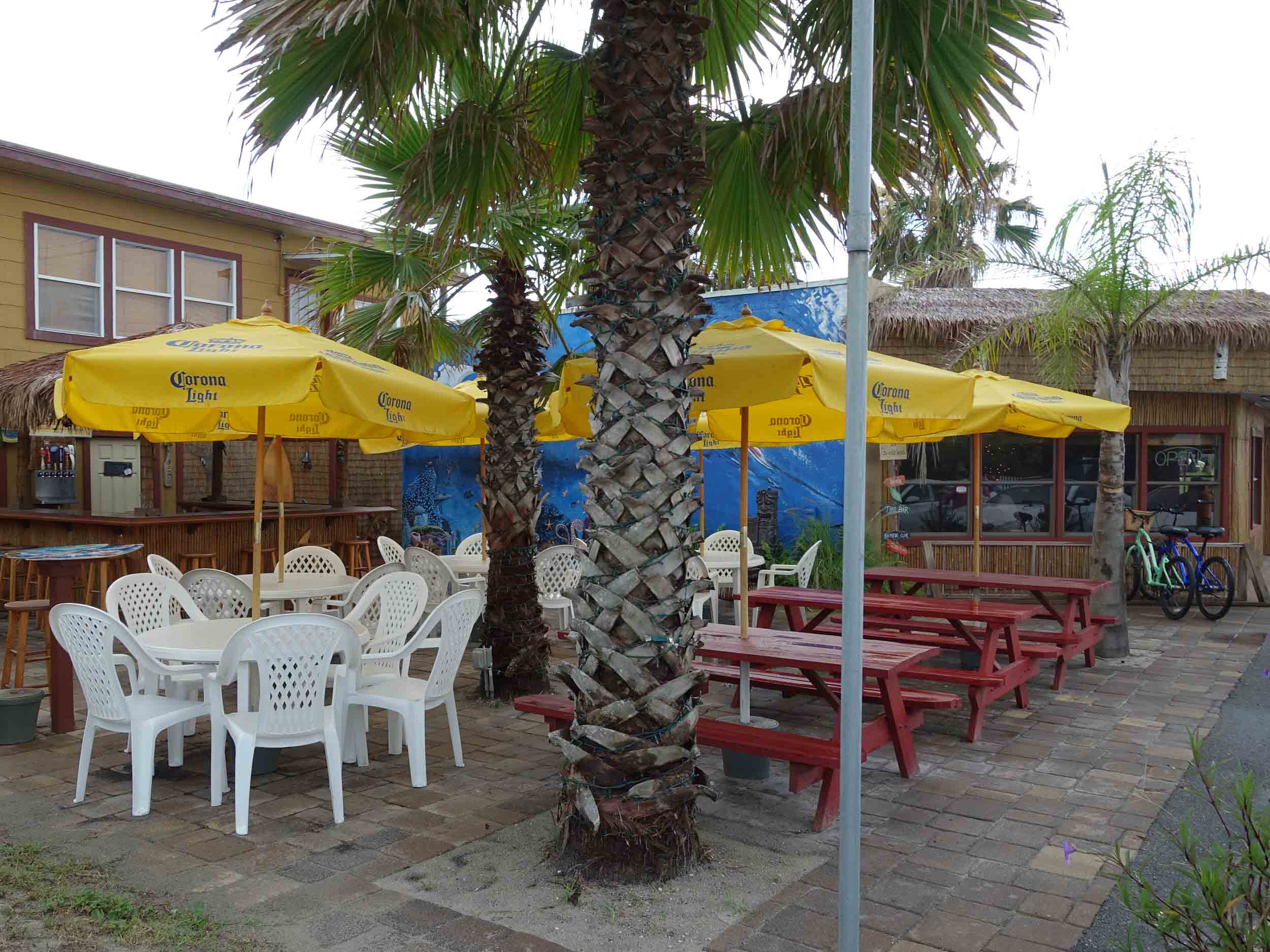 Paula's Beachside Grill Dining Area