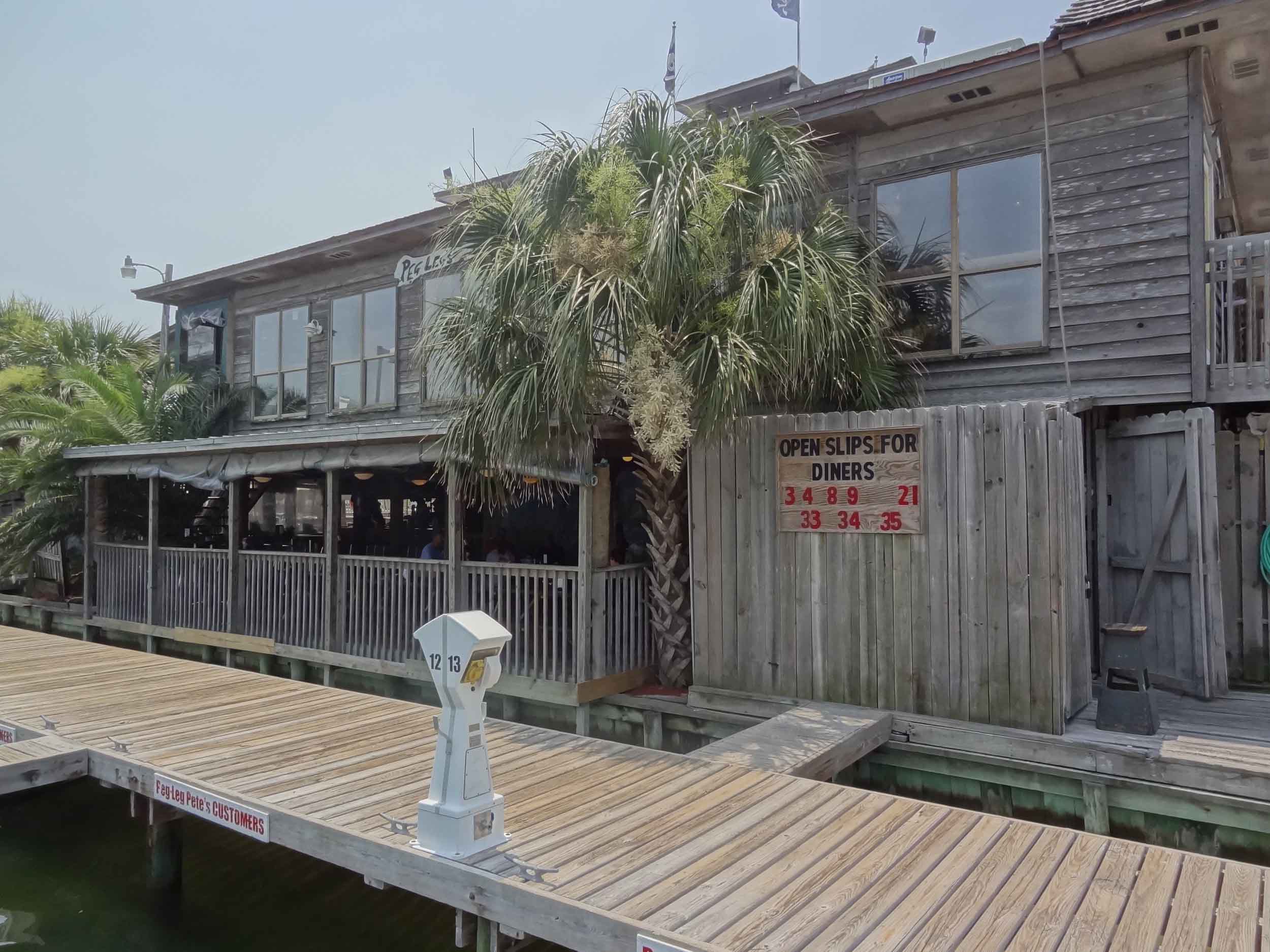 Peg Leg Pete's Oyster Bar Exterior