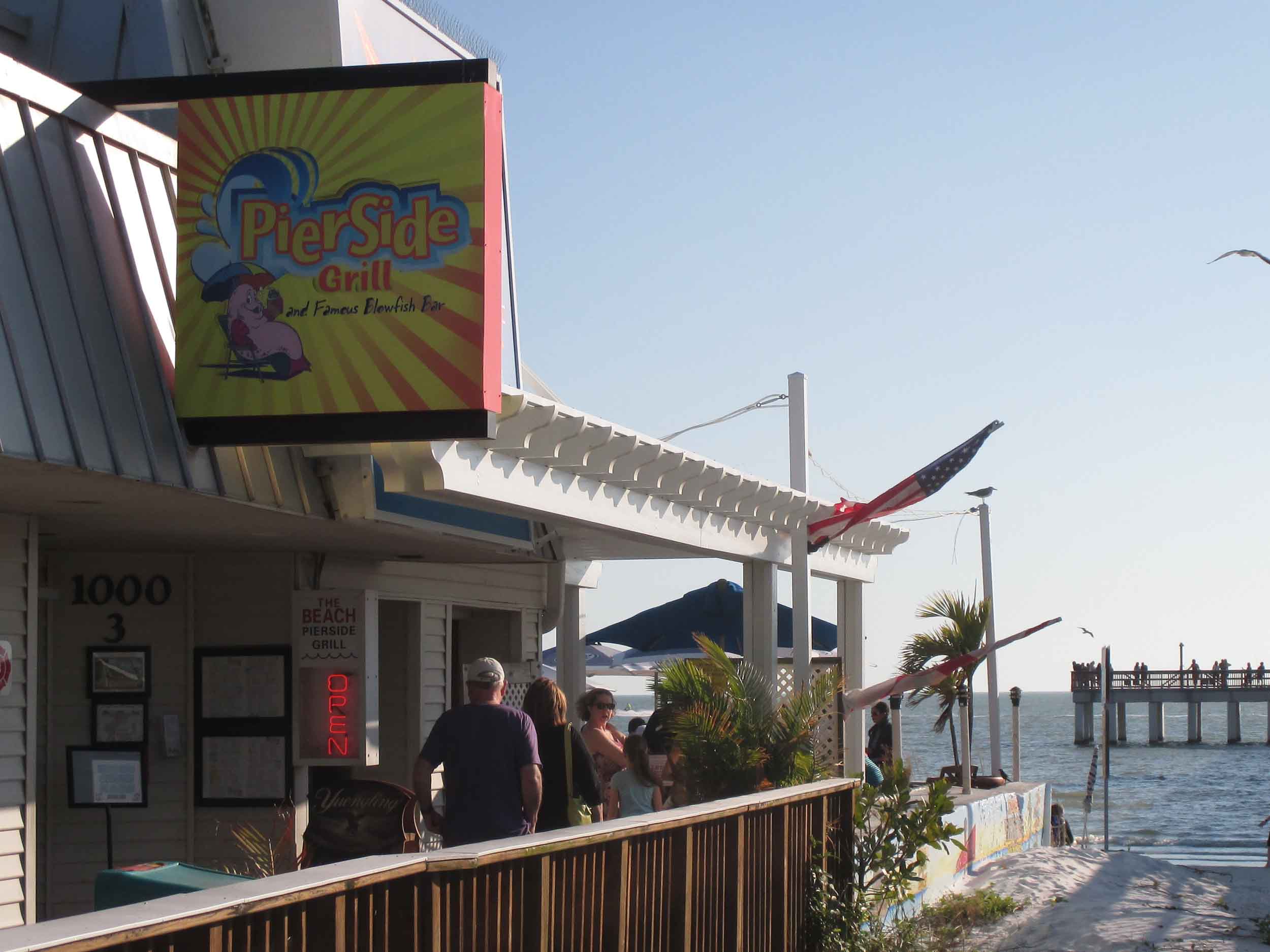 Pierside Grill and Famous Blowfish Bar Exterior