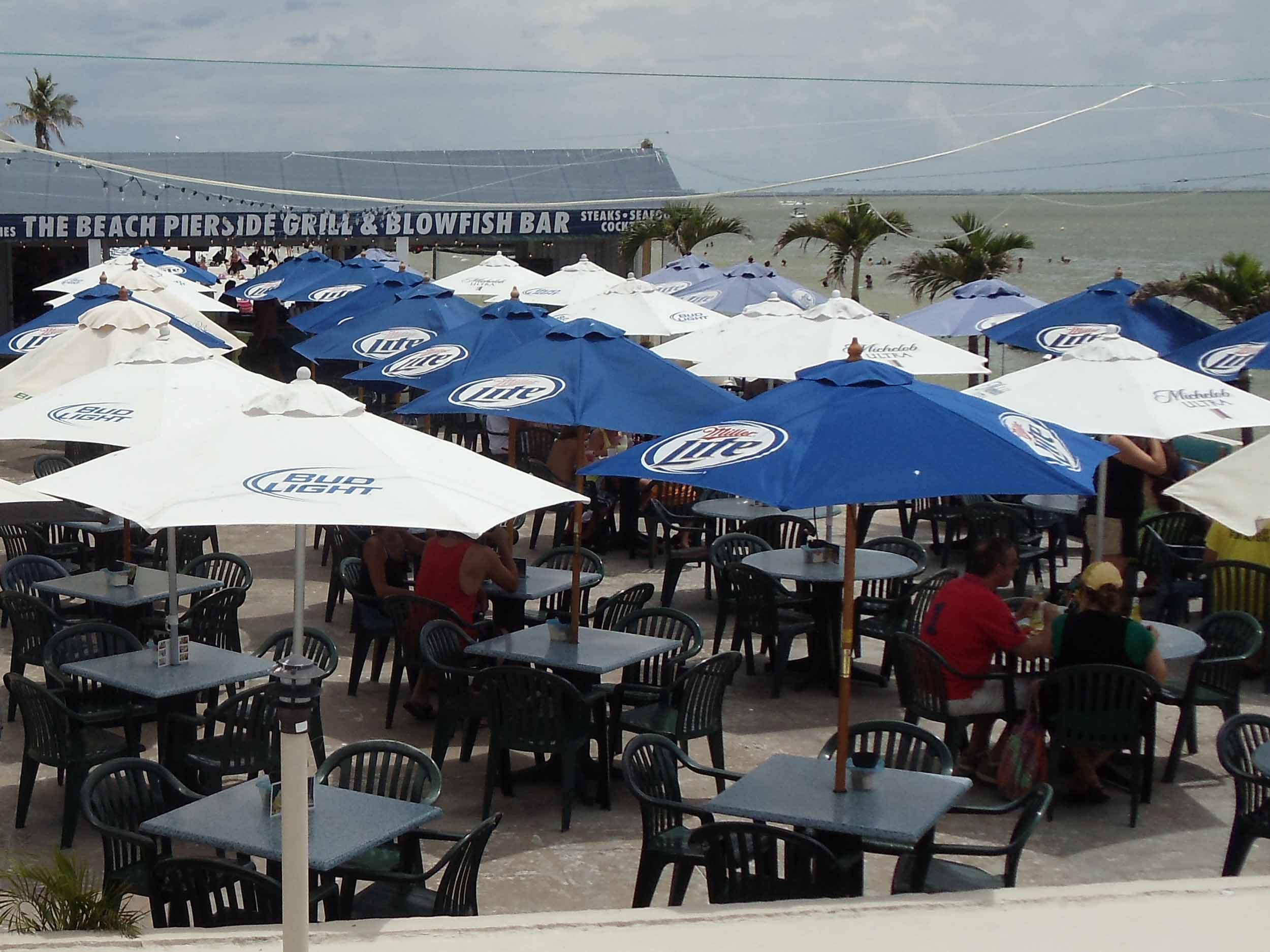 Pierside Grill and Famous Blowfish Bar Seating Area