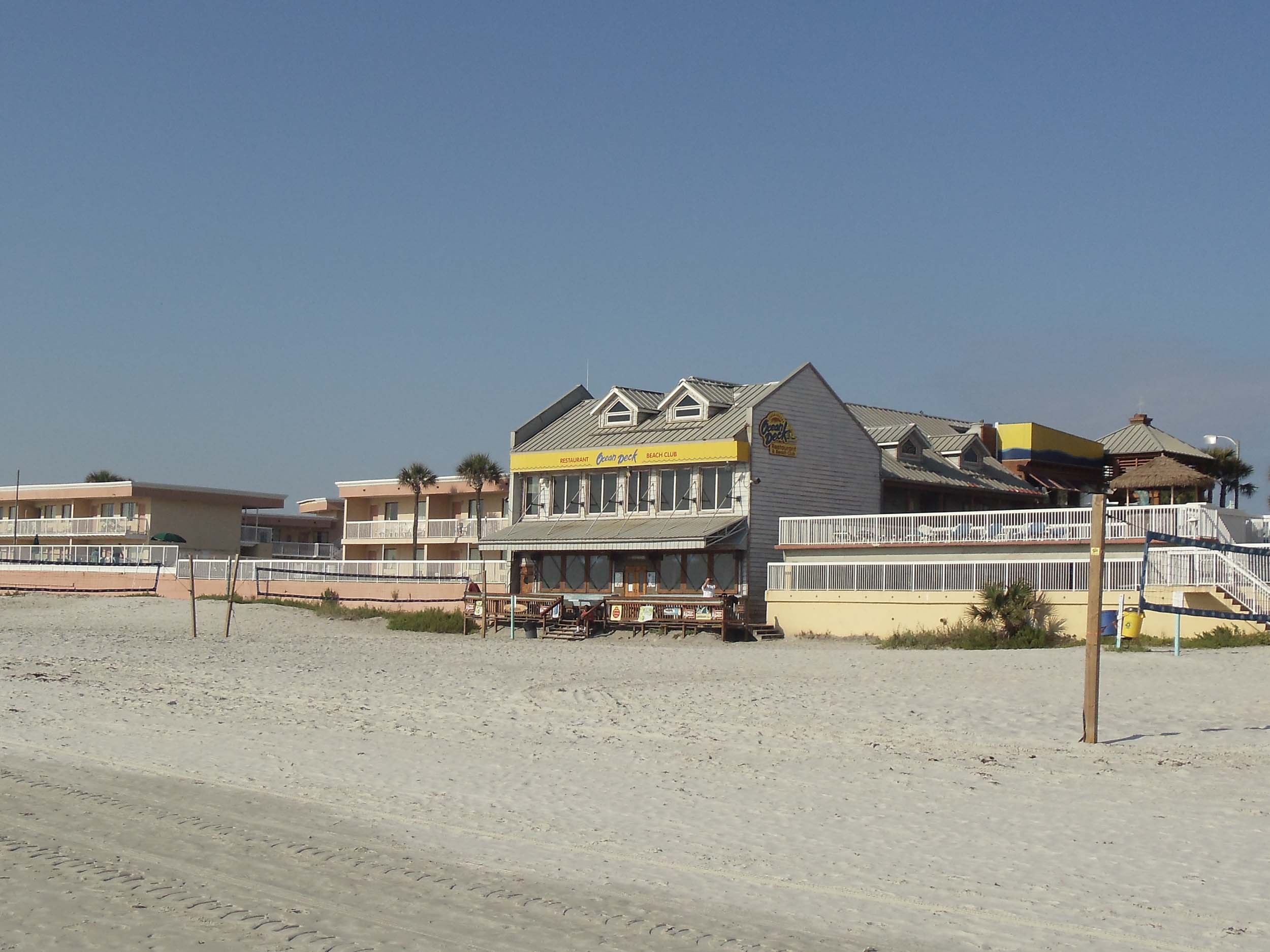 Ocean Deck Restaurant and Beach Club Exterior