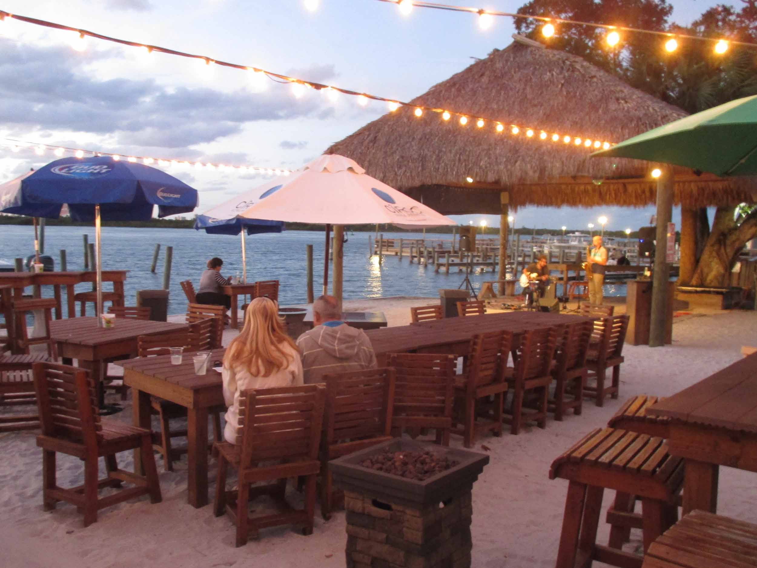 On The Edge Bar and — Florida Beach Bar