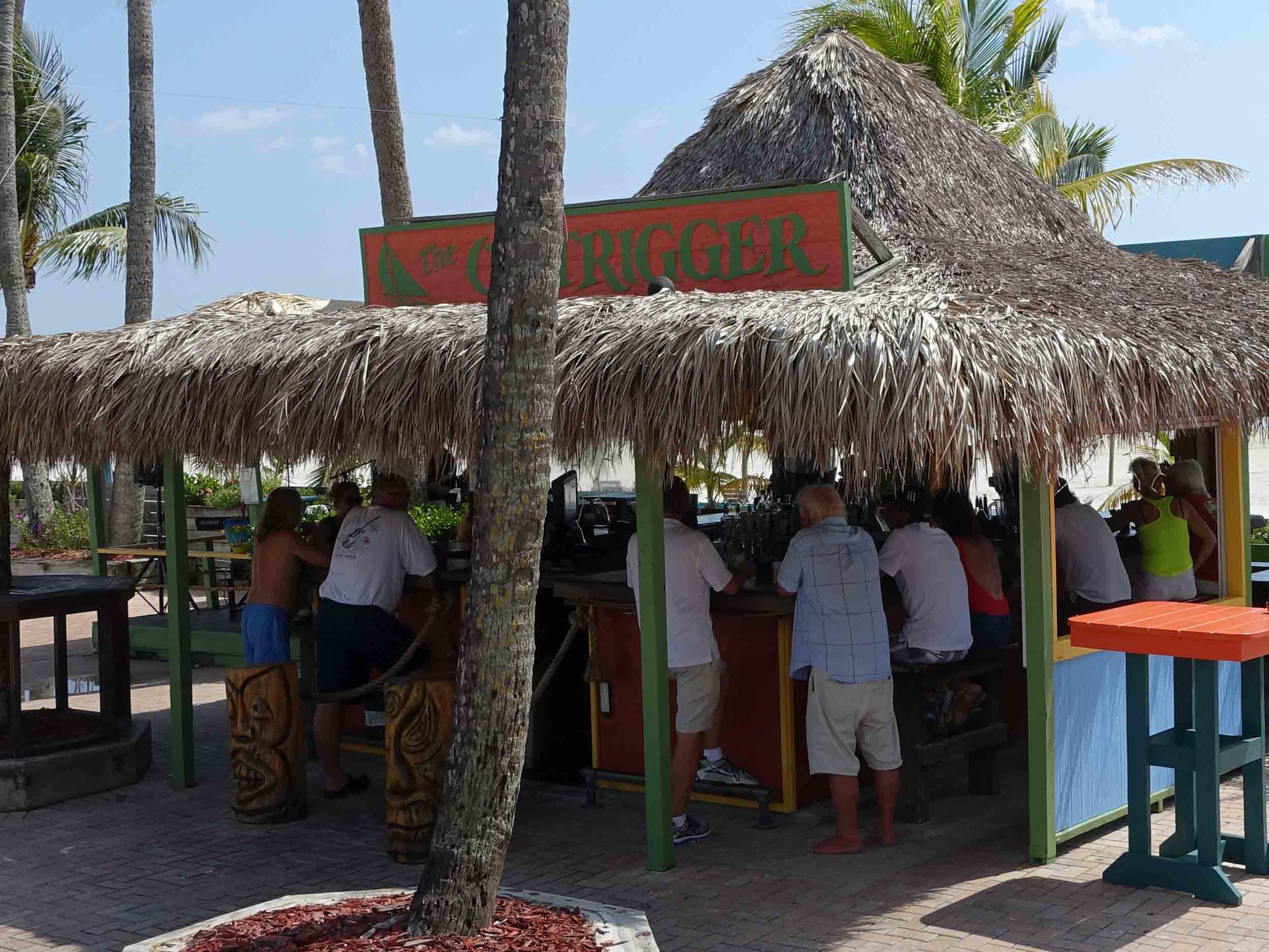 Outrigger Tiki Bar Area