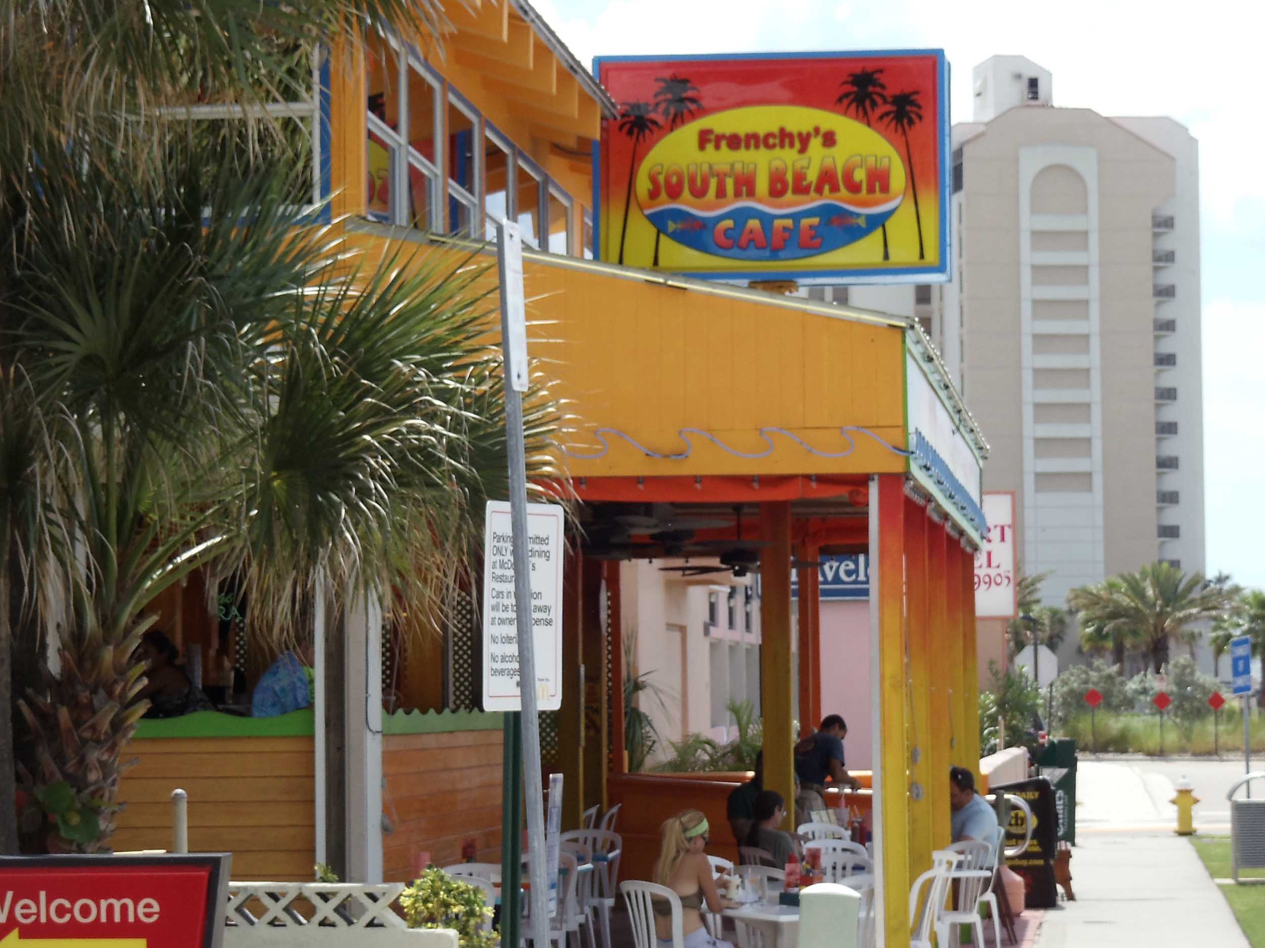 Frenchy's South Beach Cafe Entrance