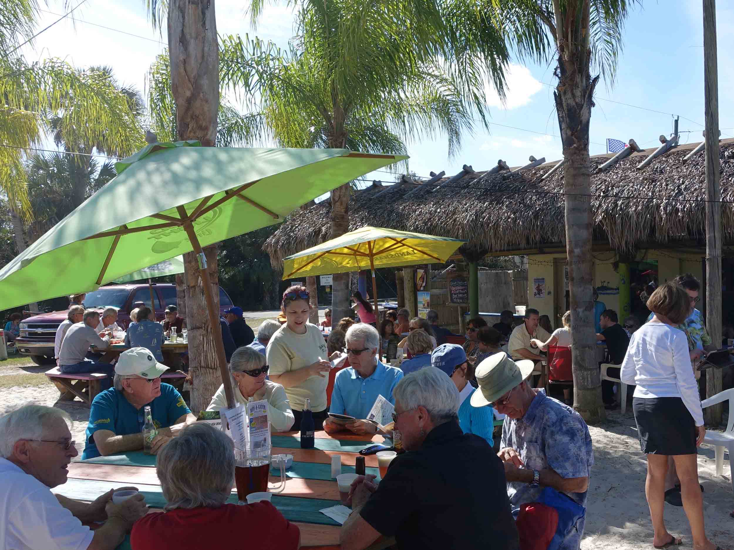 Nav-A-Gator Grill Dining Area