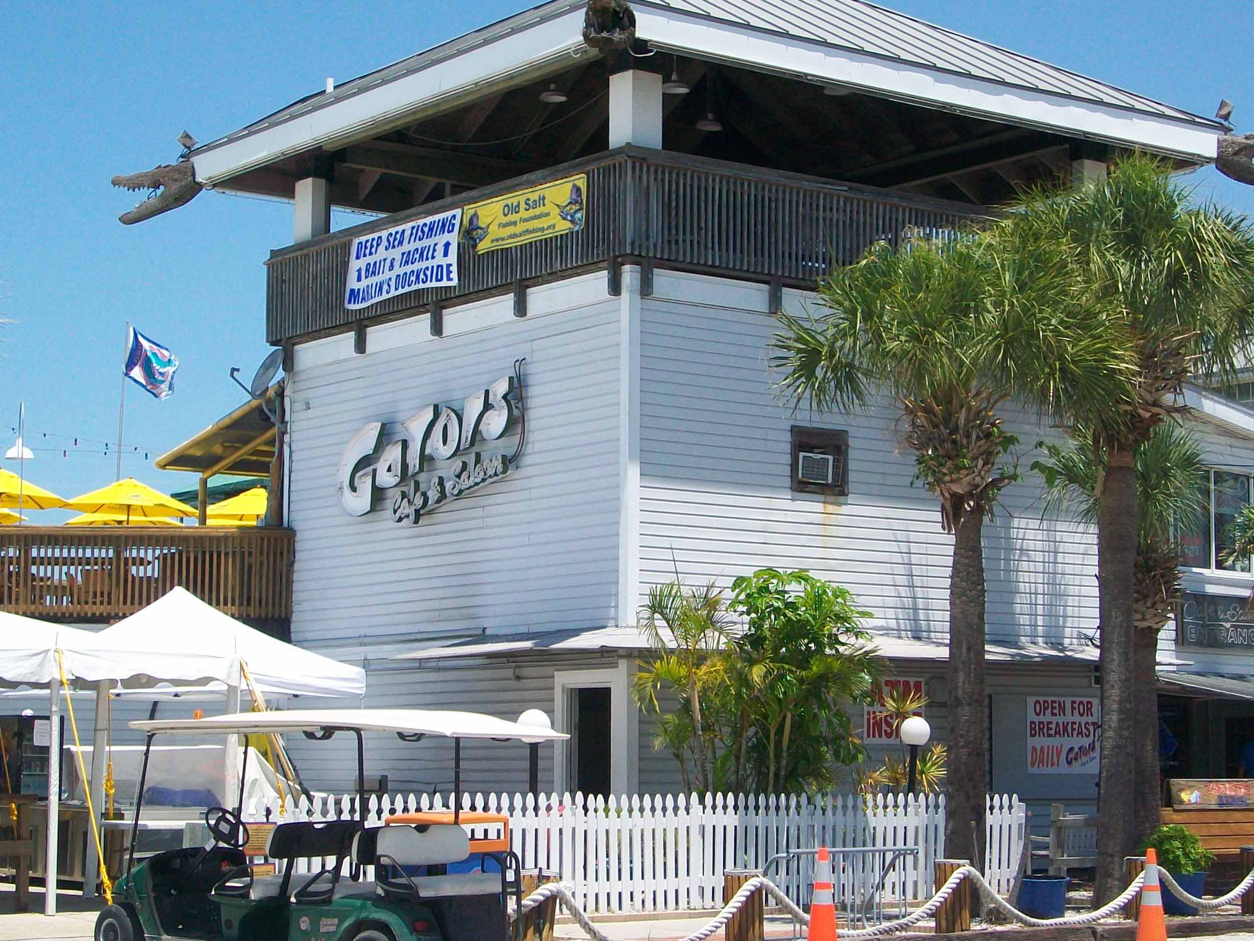 Gator's Cafe and Saloon Entrance