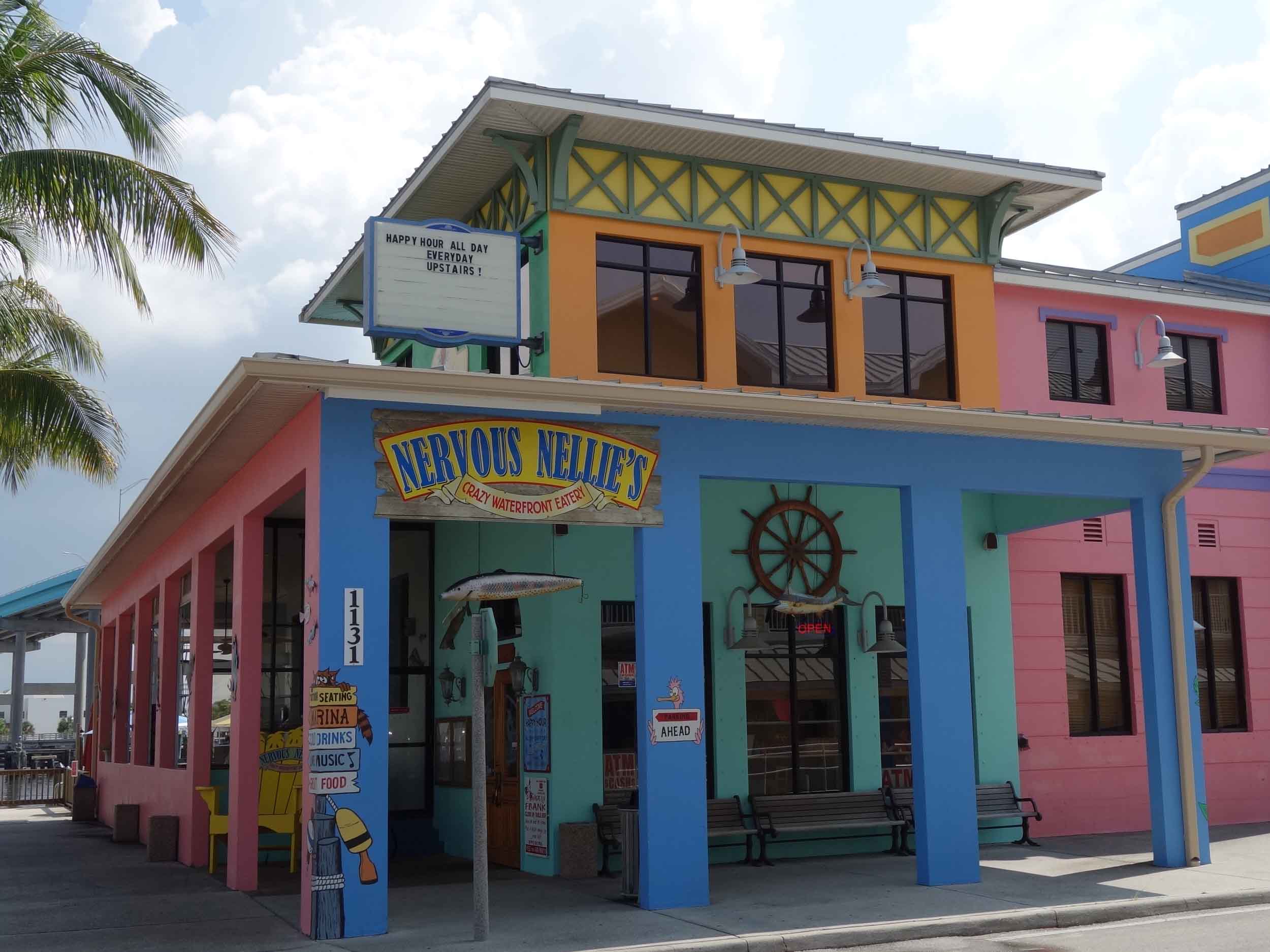 Nervous Nellie's Crazy Waterfront Eatery Entrance