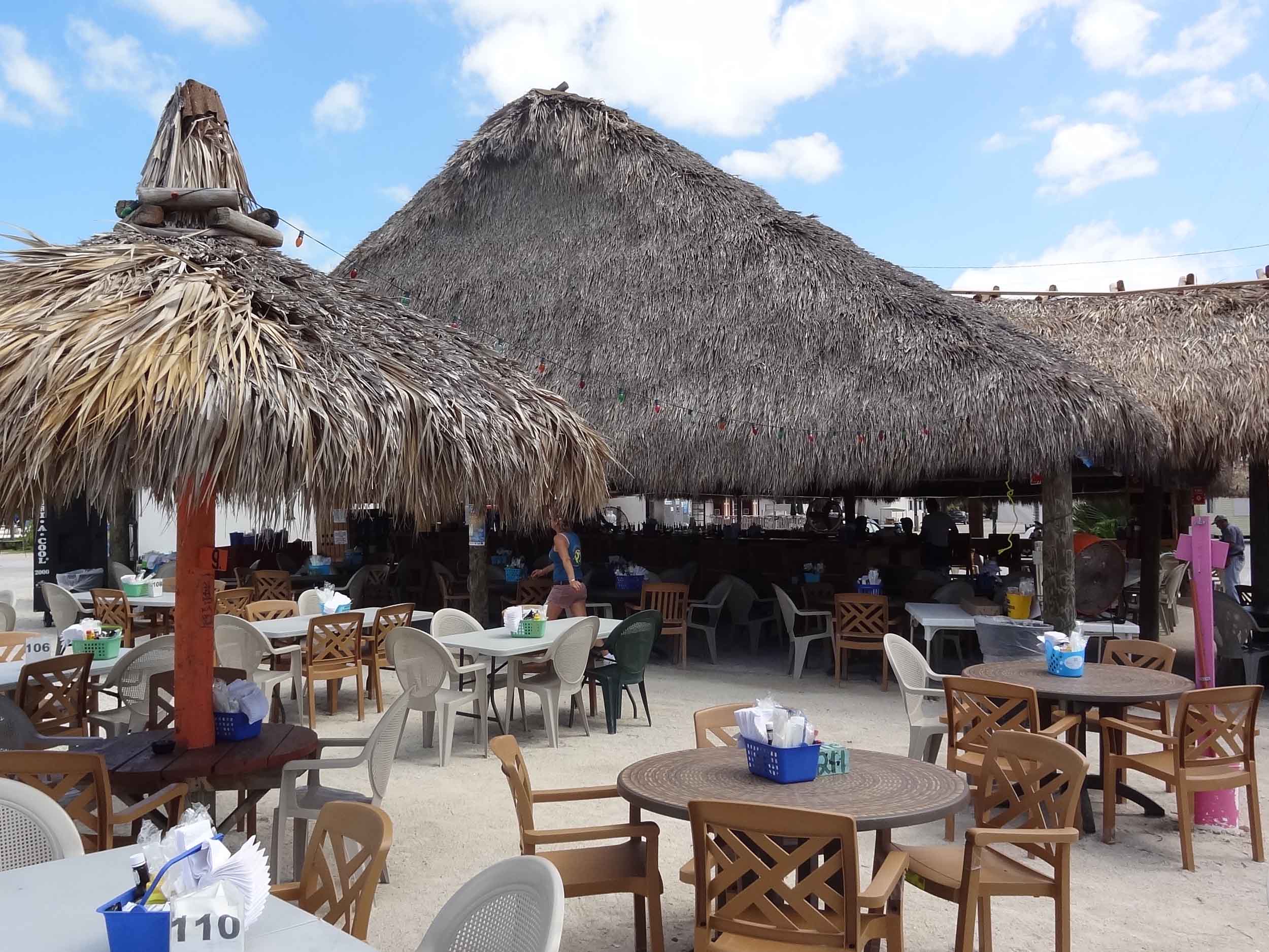 Gilbert's Resort Tiki Bar Seating Area
