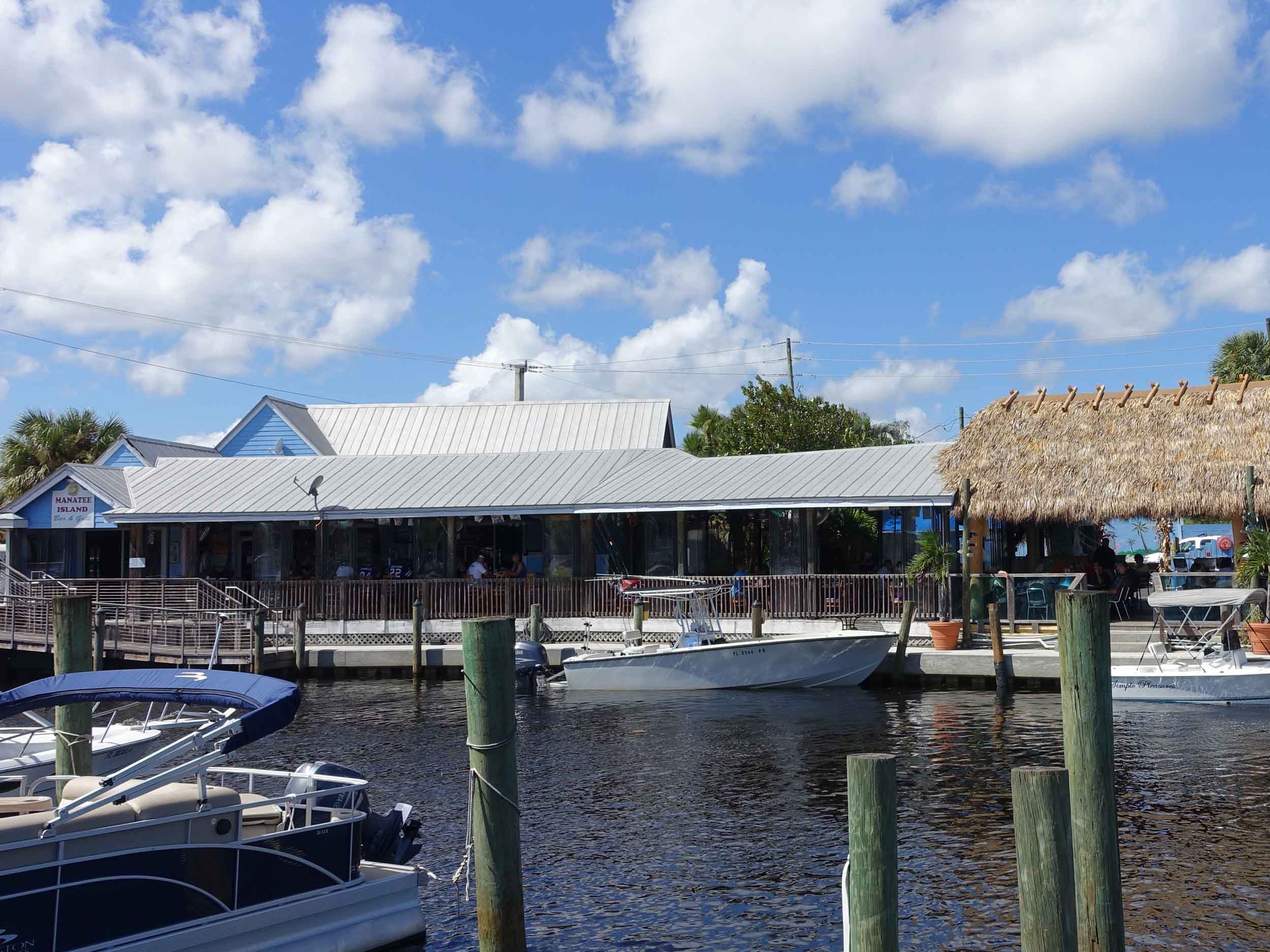 Manatee Island Bar and Grill Water View