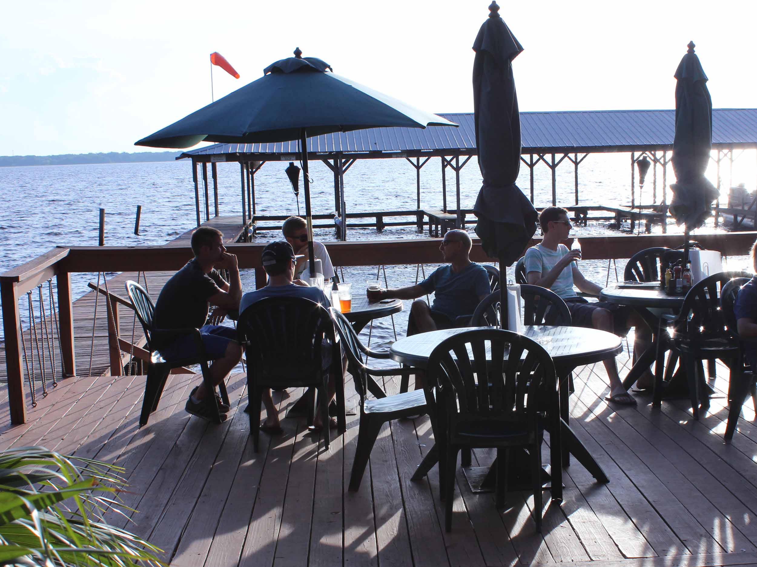 Minneola Tiki Bar Dining Area