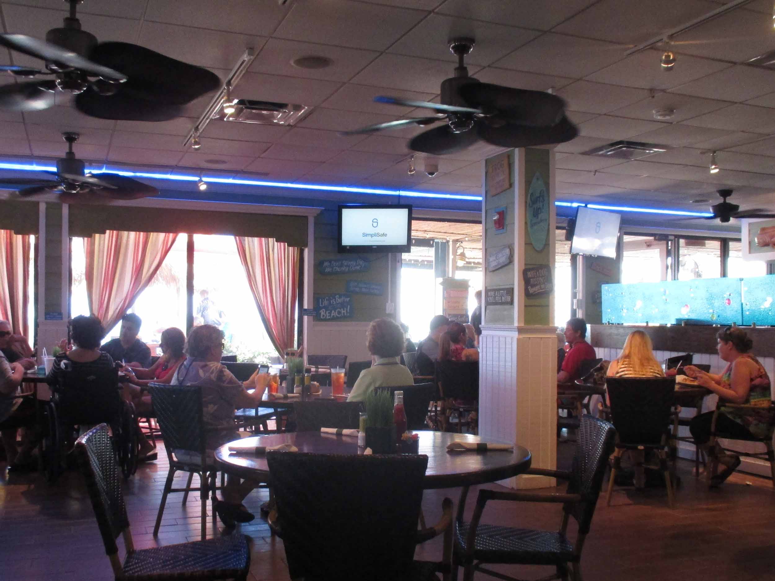 Mulligan's Beach House Bar and Grill Interior