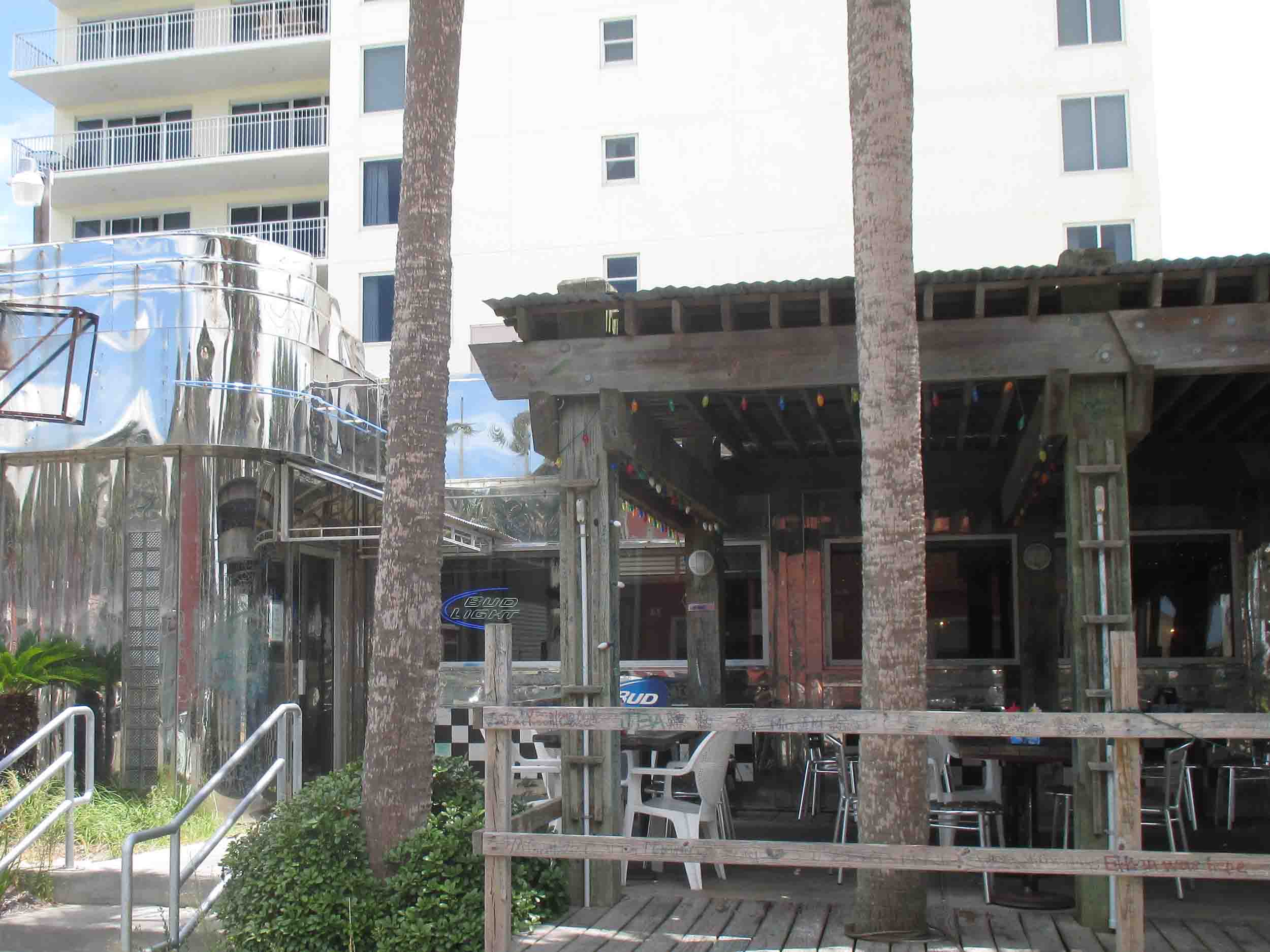 Kenny D's Beach Bar and Grill Dining Area