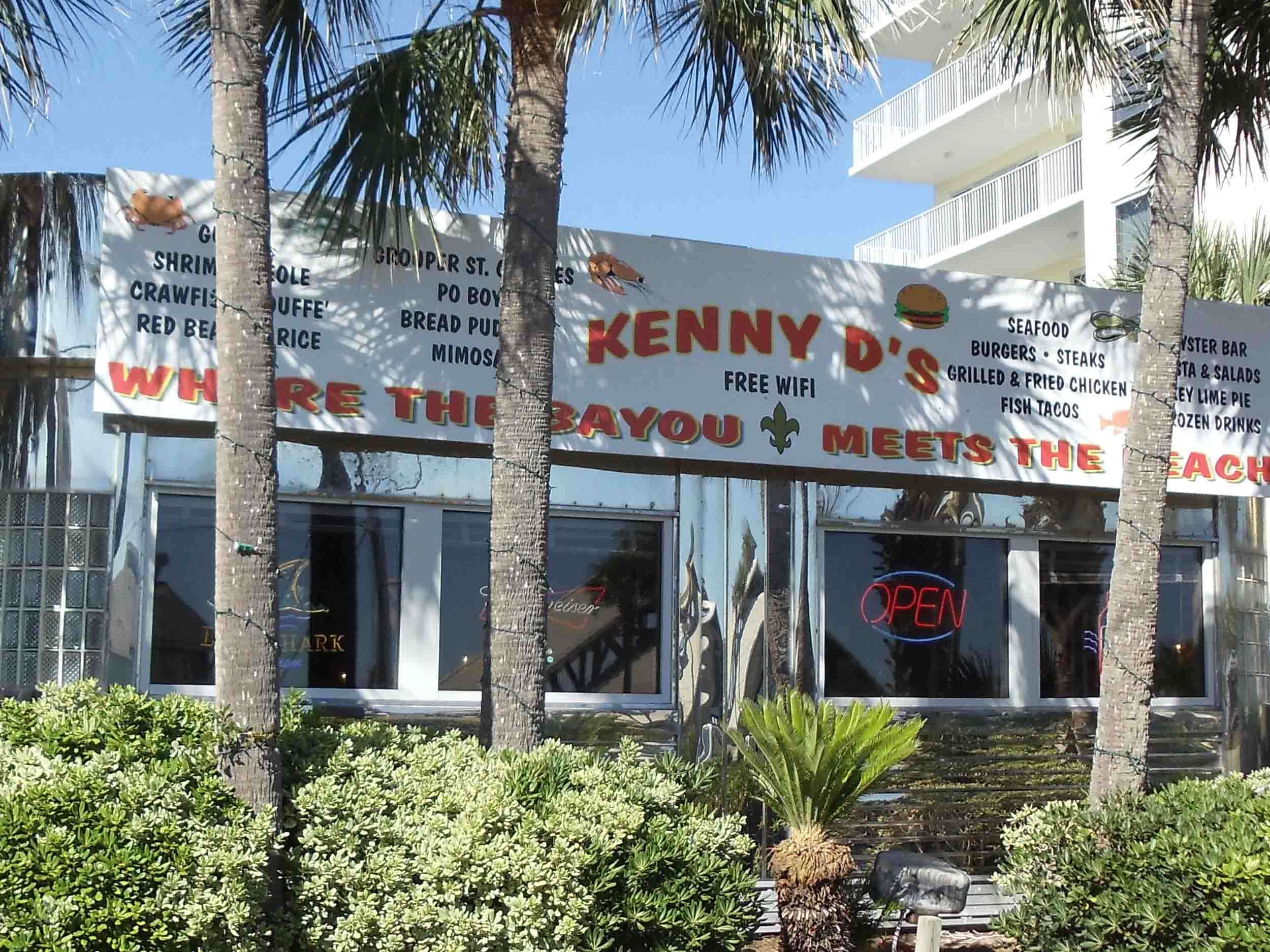 Kenny D's Beach Bar and Grill Exterior