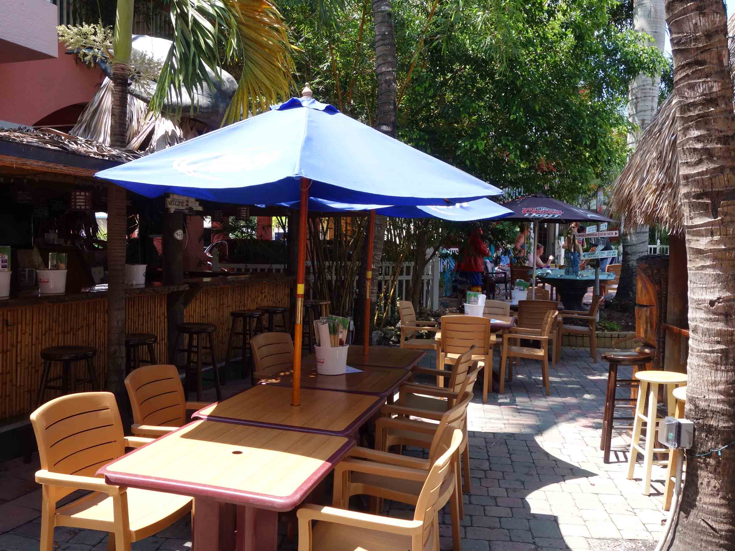 Lighthouse Resort Tiki Bar and Grill Seating Area