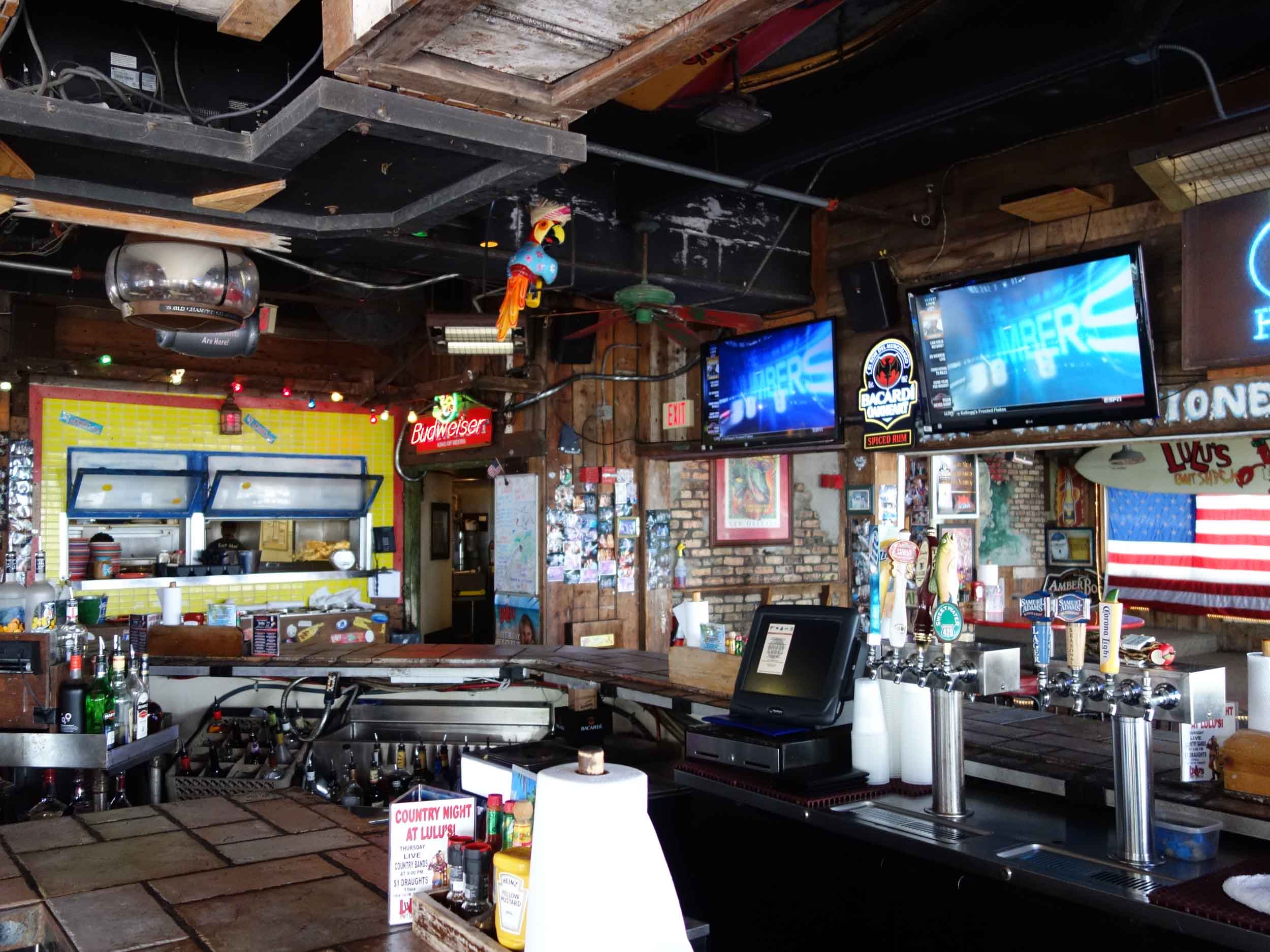 Lulu's Bait Shack Interior