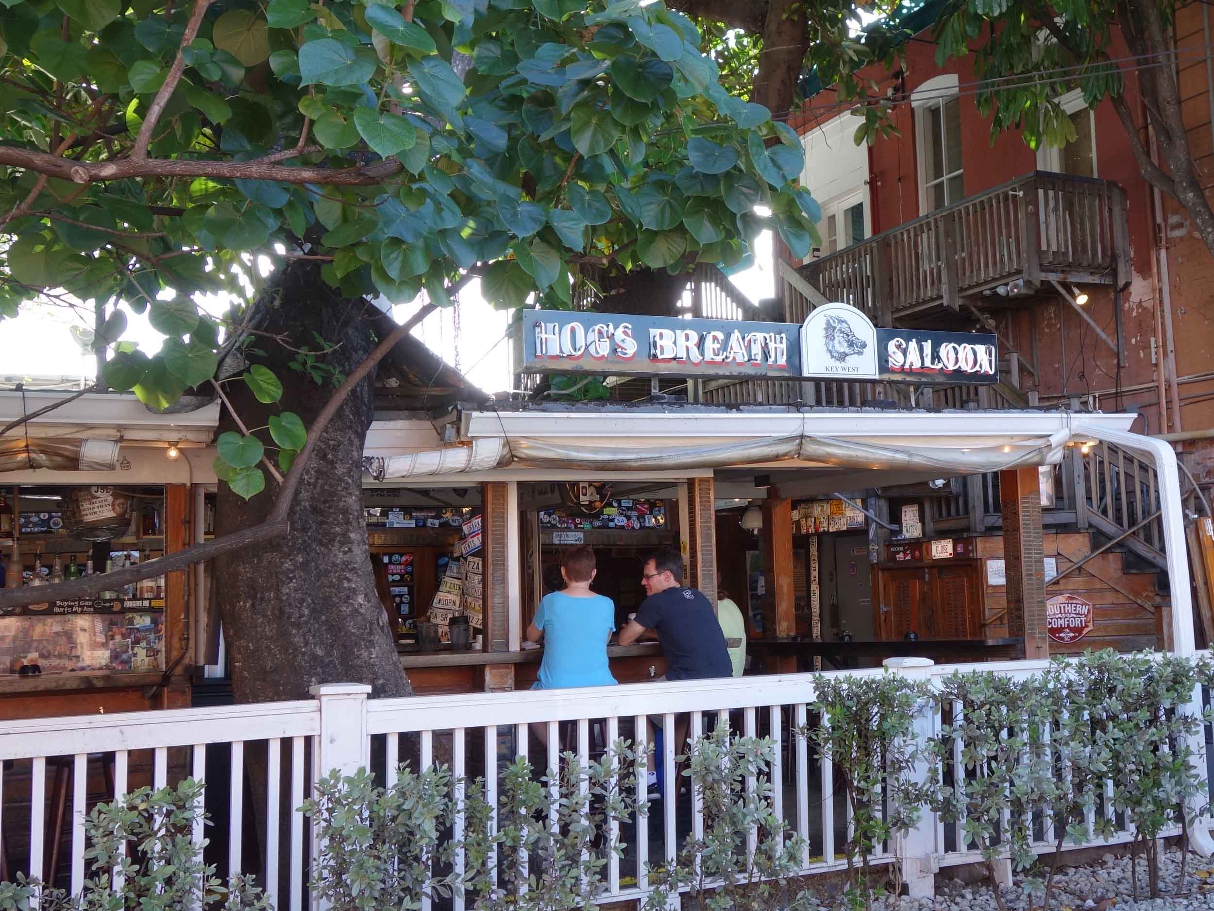 Hog's Breath Saloon Exterior Bar
