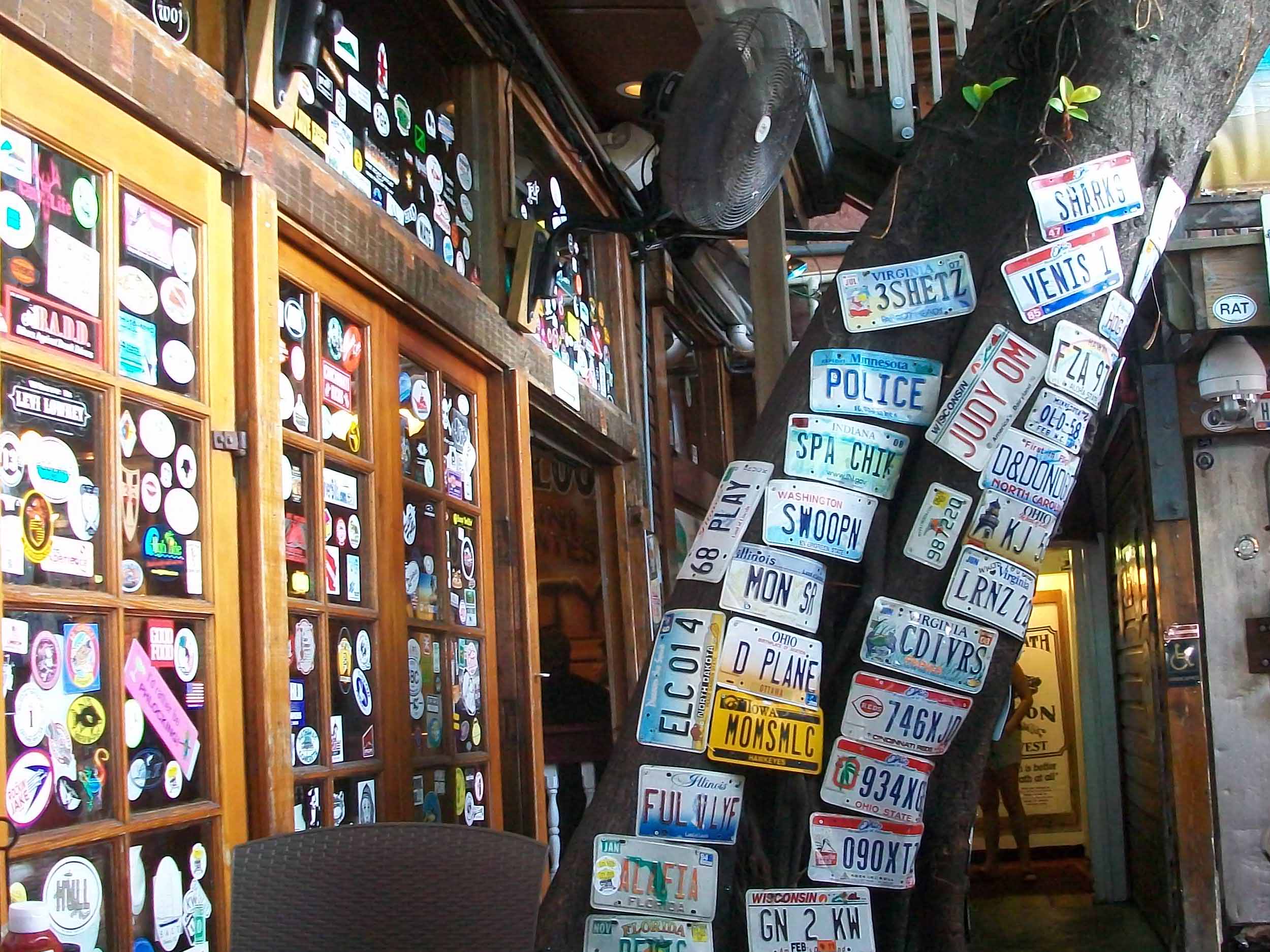 Hog's Breath Saloon Decor