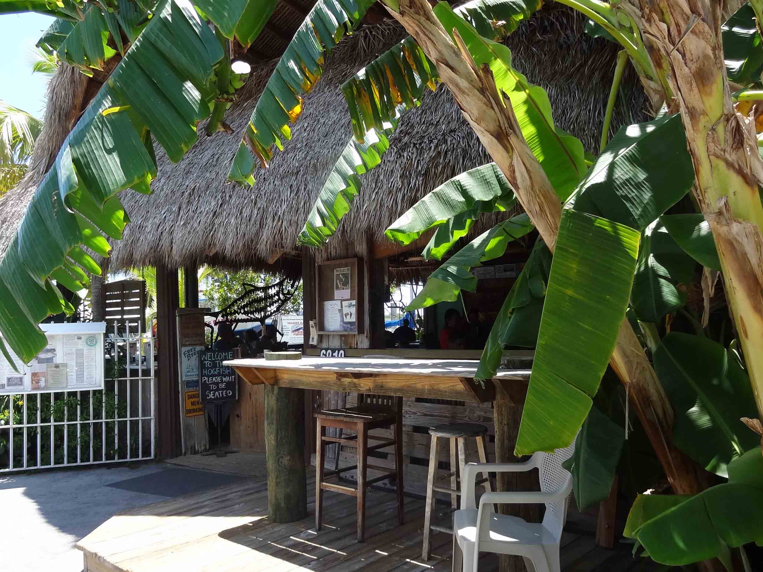 Hogfish Bar and Grill Tiki Bar