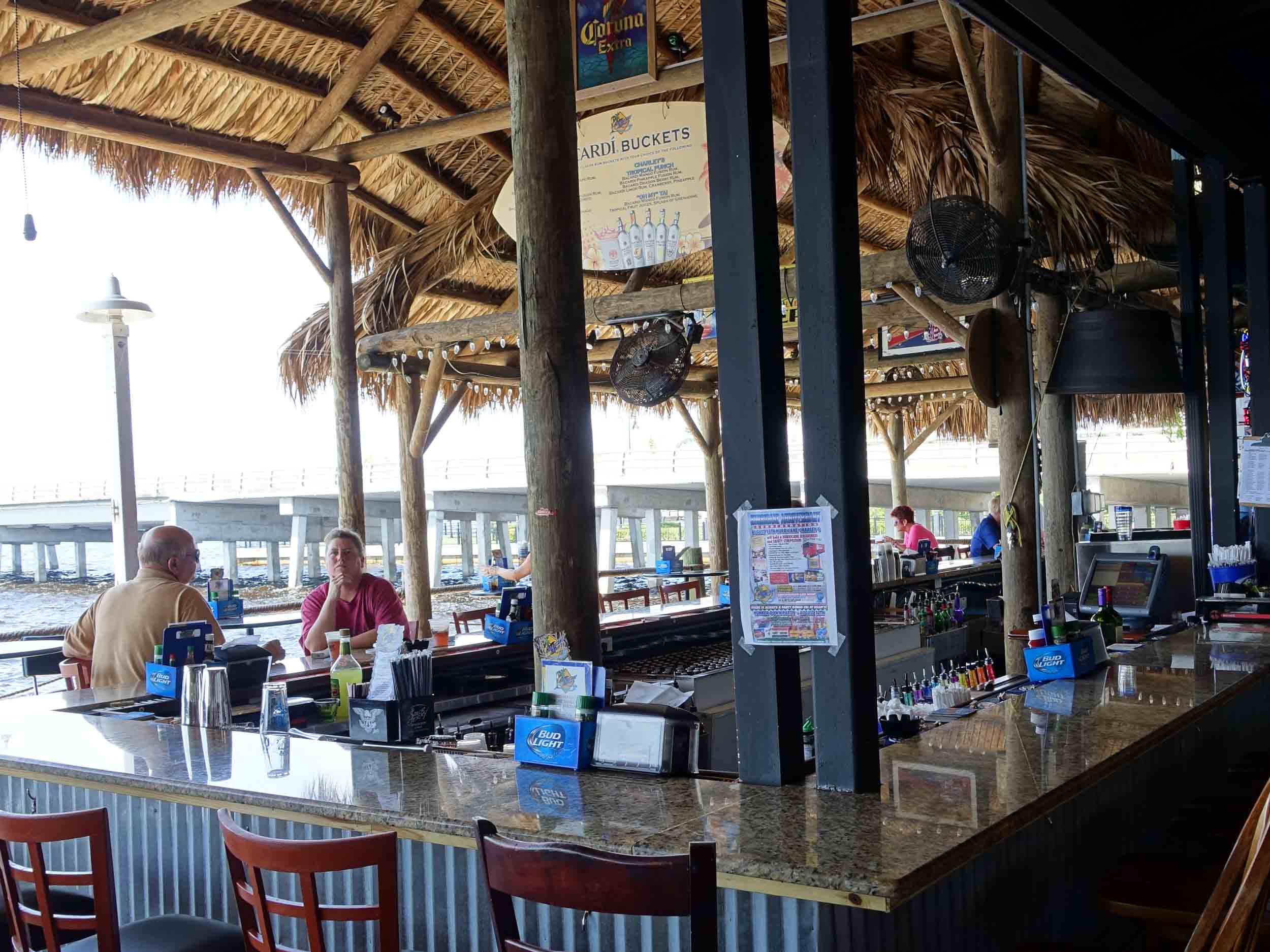 Hurricane Charley's Bar with Water View