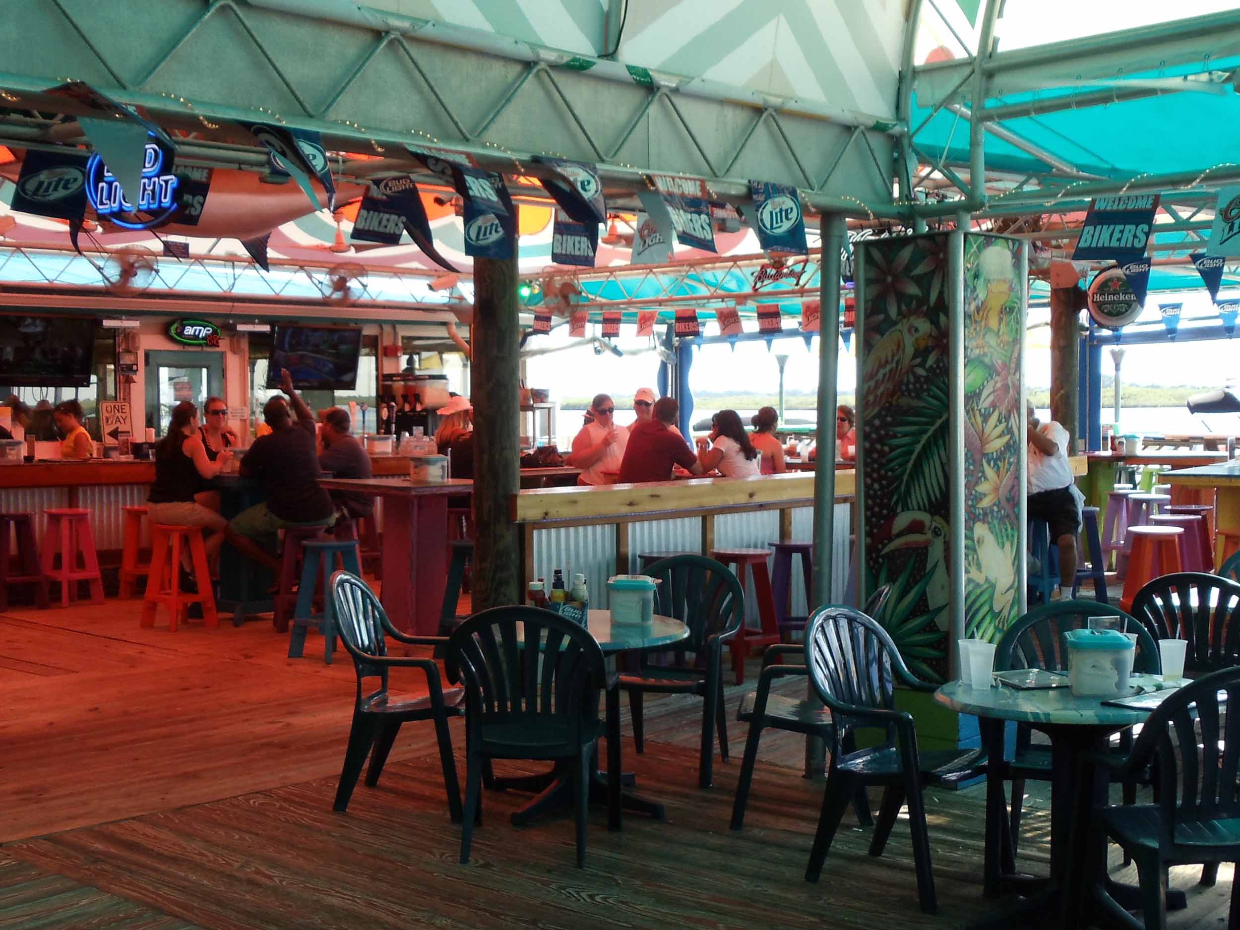 Off The Hook Seating Area