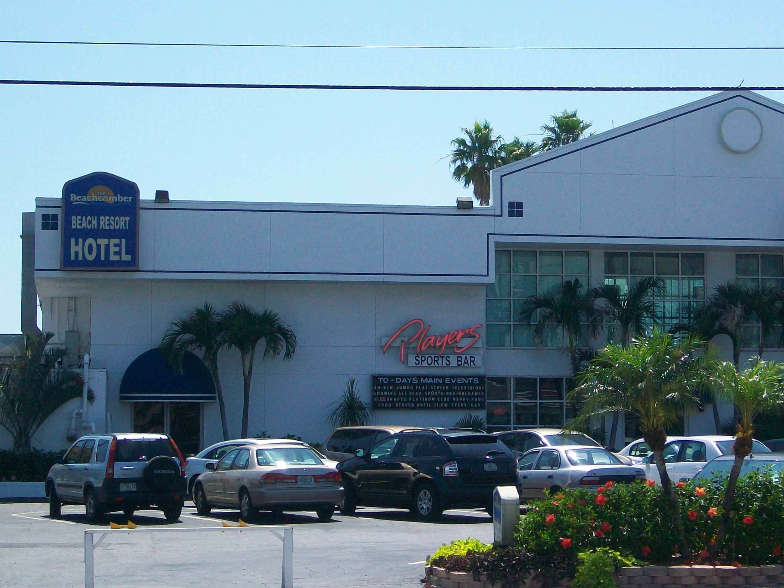 Jimmy B's Beach Bar Hotel Entrance
