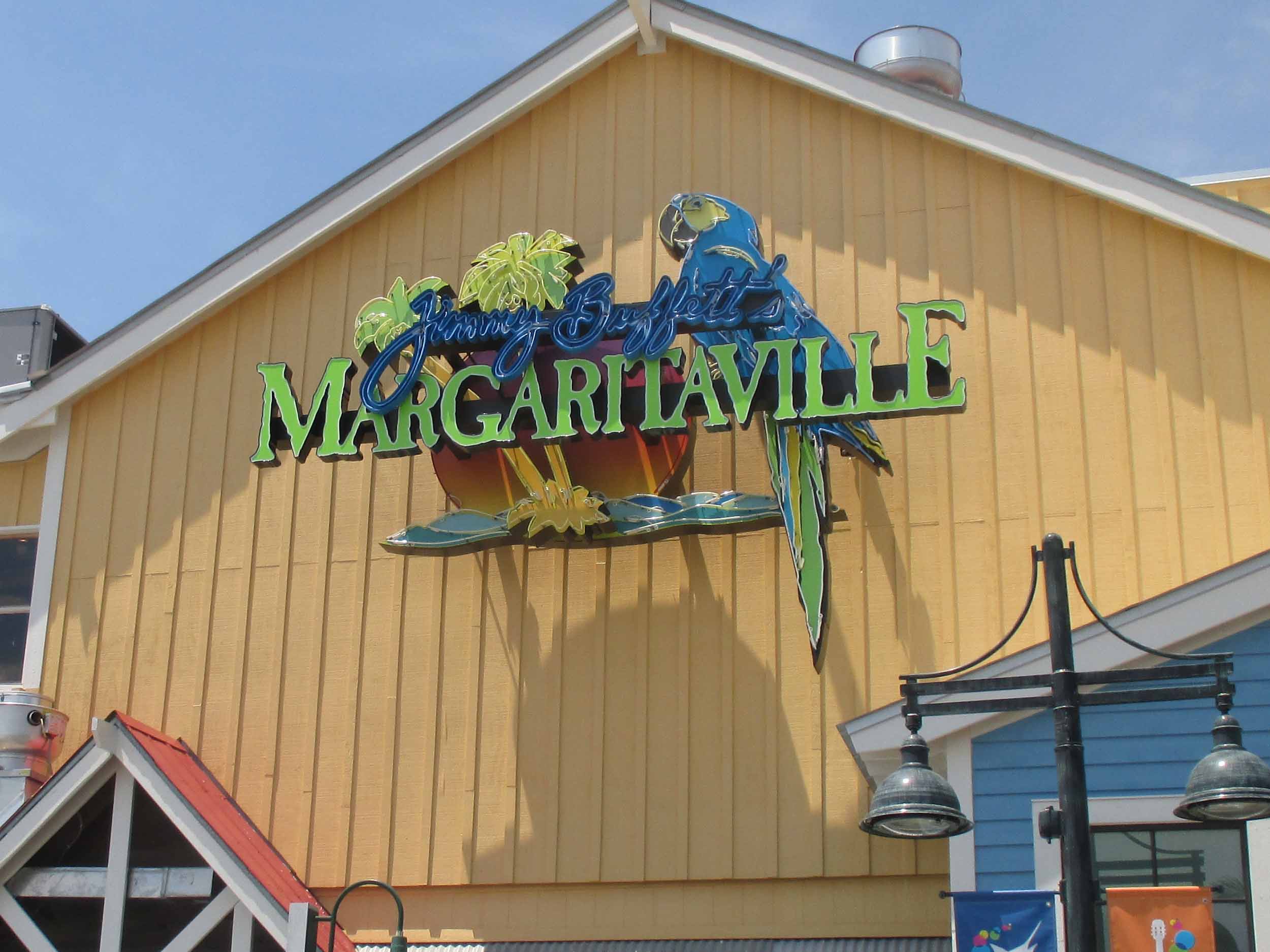 Jimmy Buffett's Margaritaville Sign