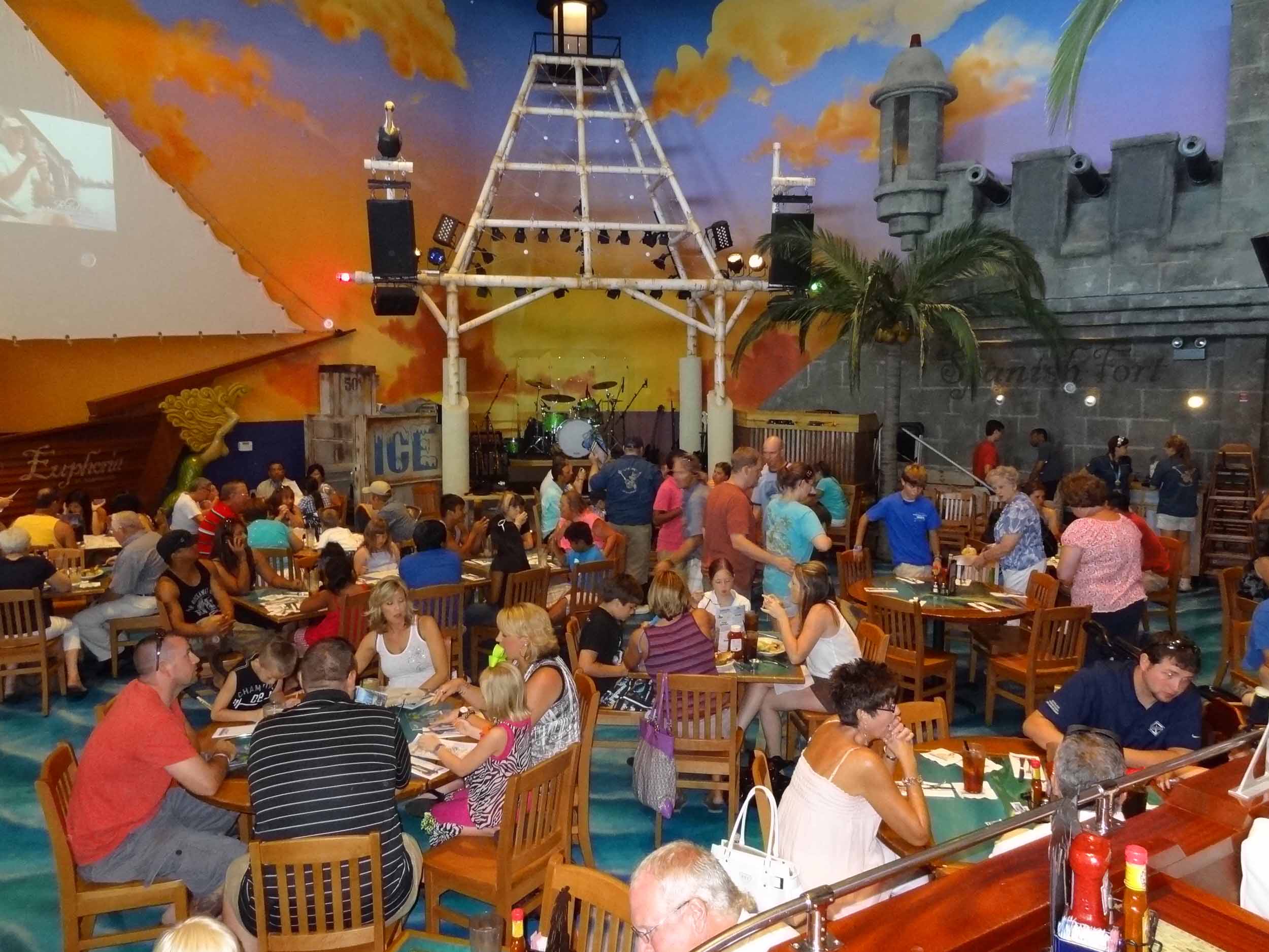 Jimmy Buffett's Margaritaville Inside Seating Area