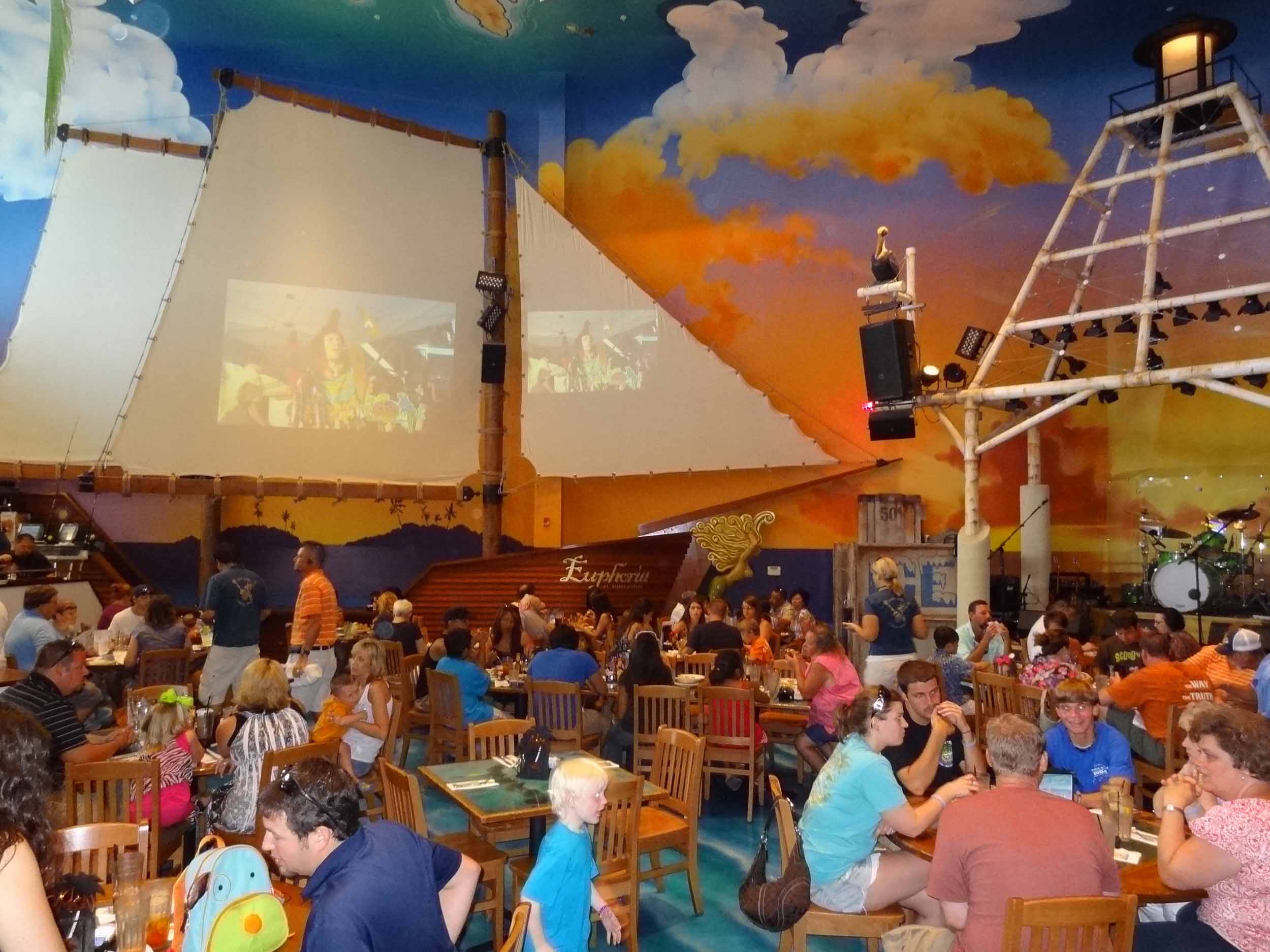 Jimmy Buffett's Margaritaville Inside Seating Area